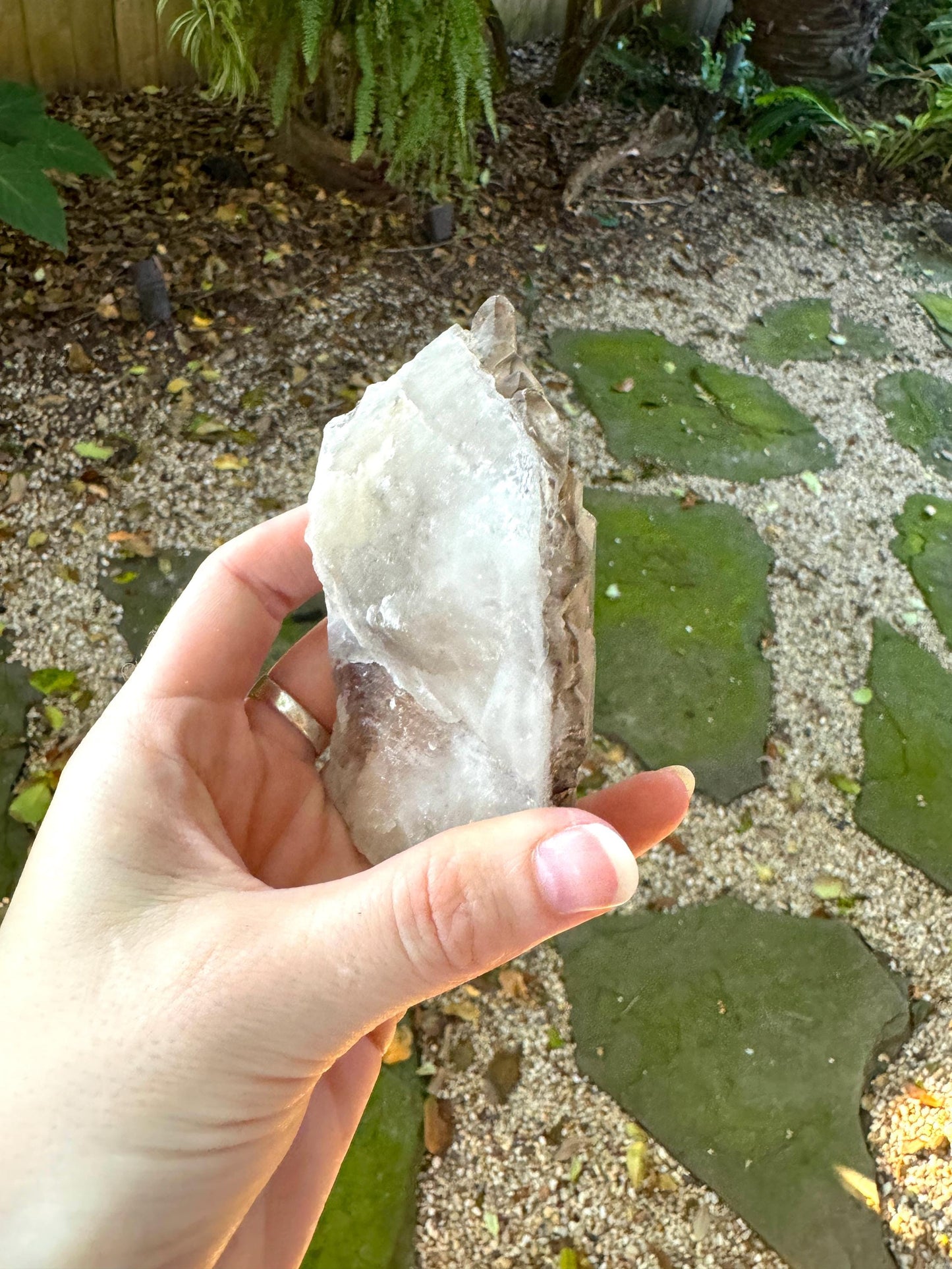 Smokey Elesital Quartz Specimen from Minas Gerais Brazil, 188.9g Mineral Crystal