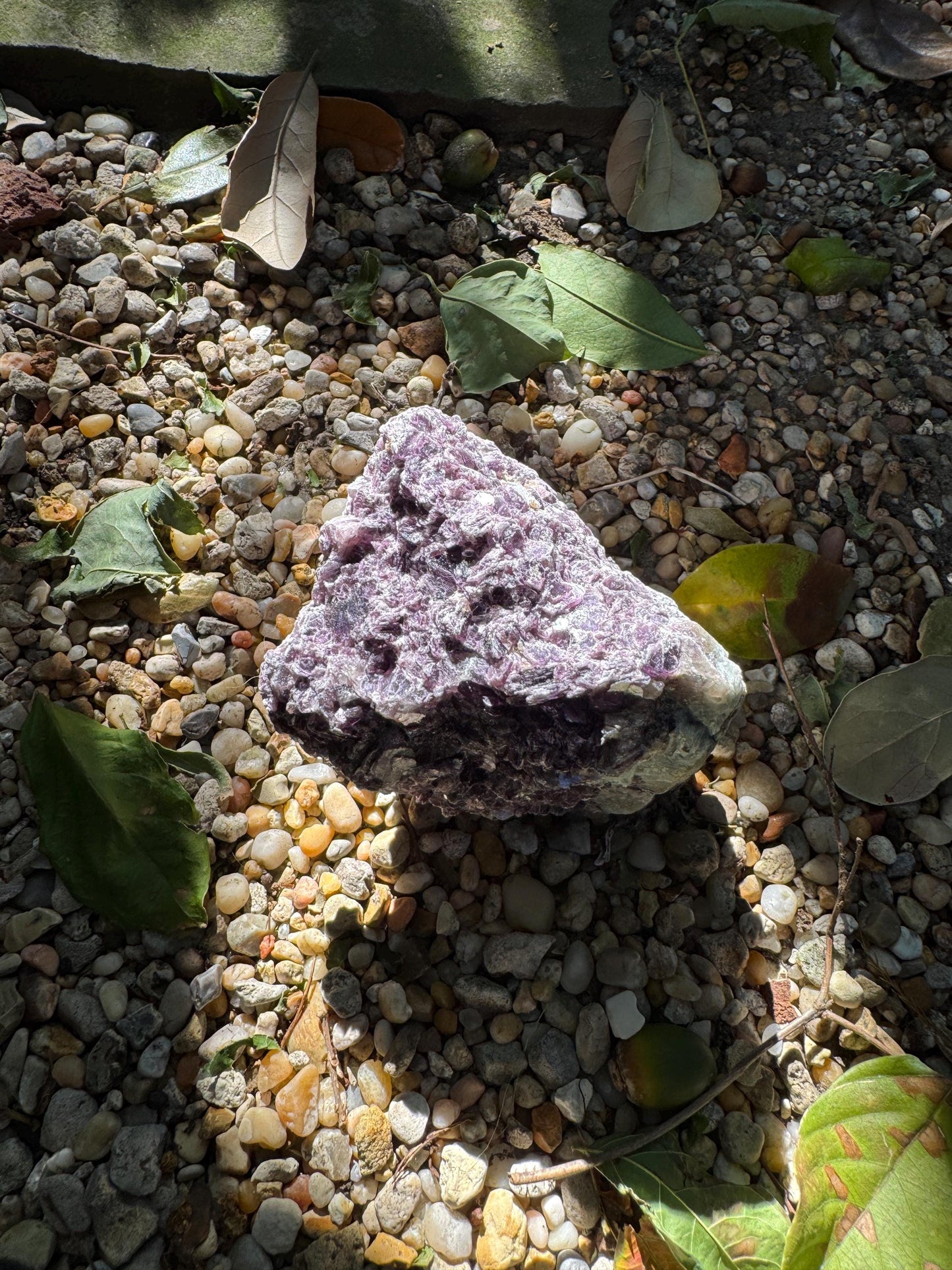 Raw Lepidolite Specimen From Minas Gerais Brazil 428g Lithium Mineral