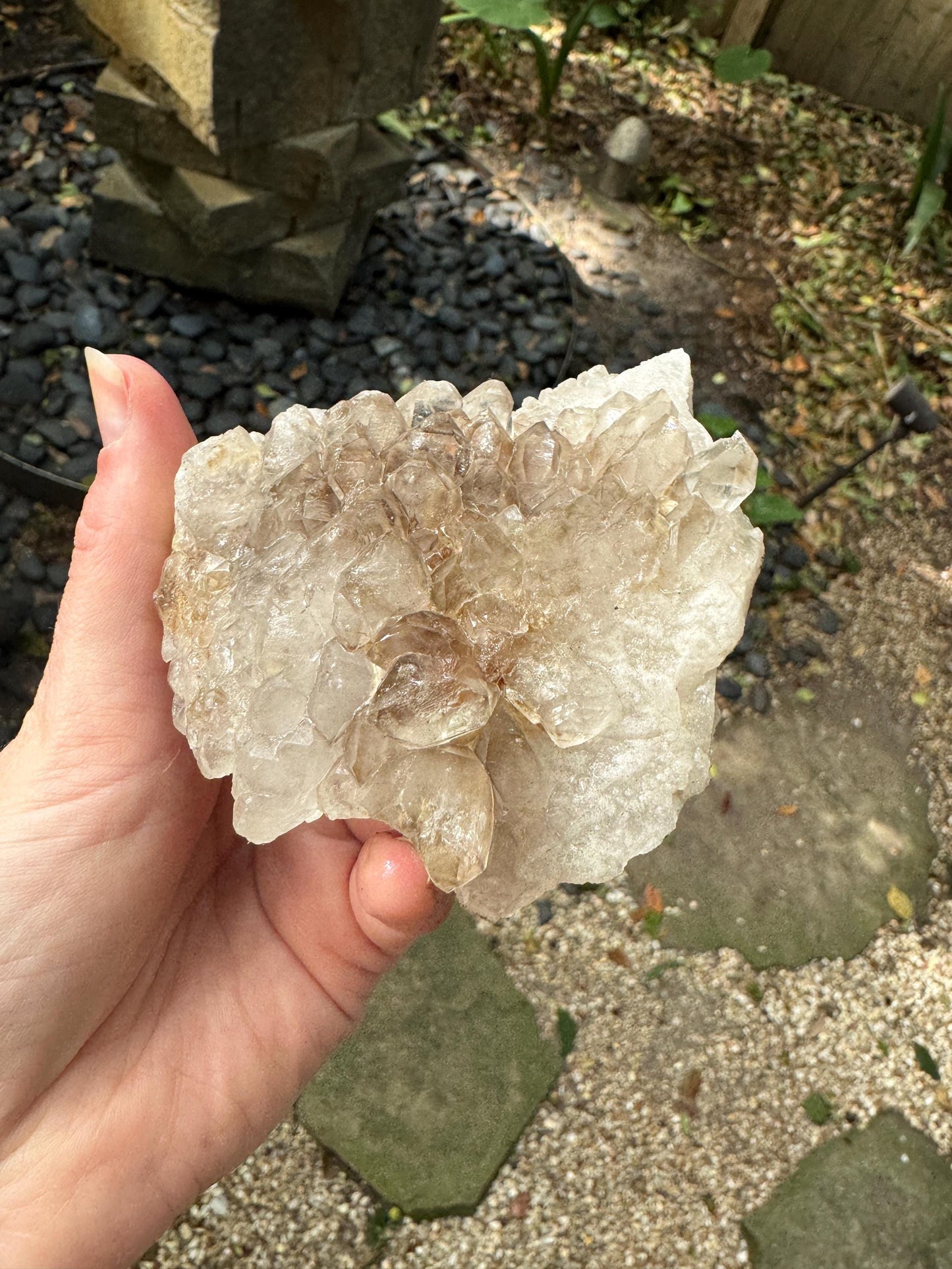 Smokey Elesital Quartz from Minas Gerais Brazil, 307.9g Specimen Mineral Crystal