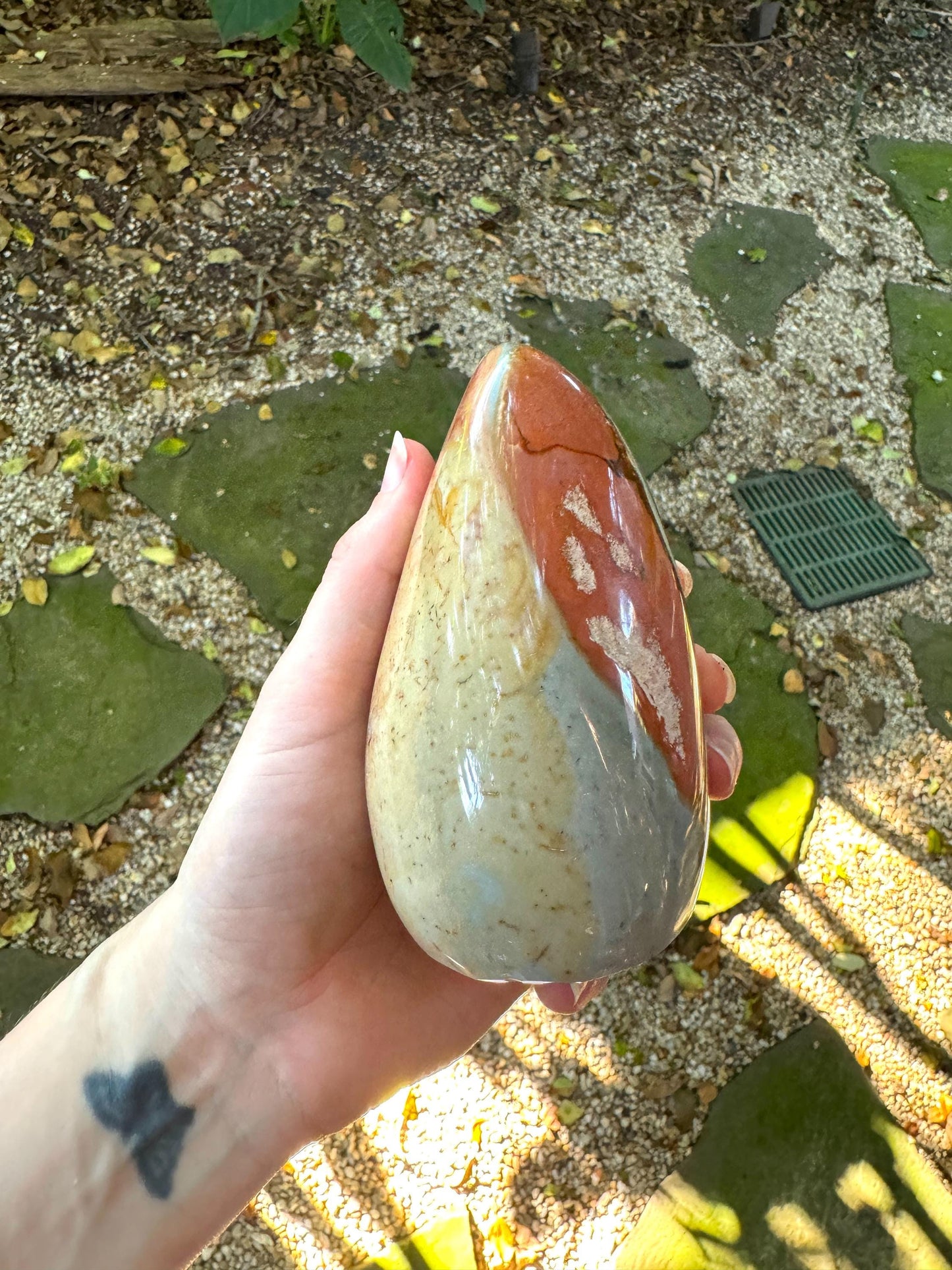 Polychrome Jasper Free Form 734g 1lb 9.9oz Specimen From Madagascar