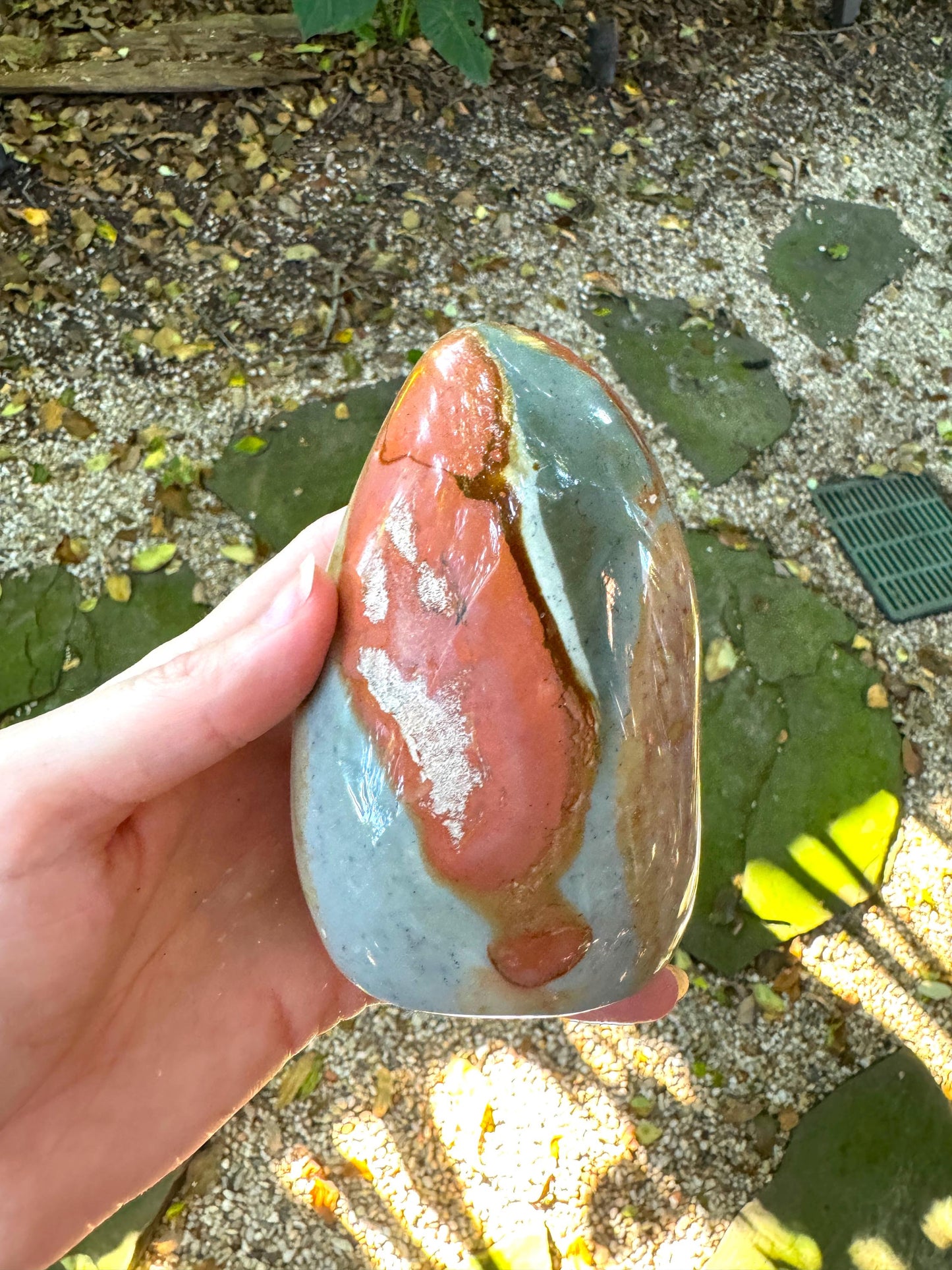 Polychrome Jasper Free Form 734g 1lb 9.9oz Specimen From Madagascar
