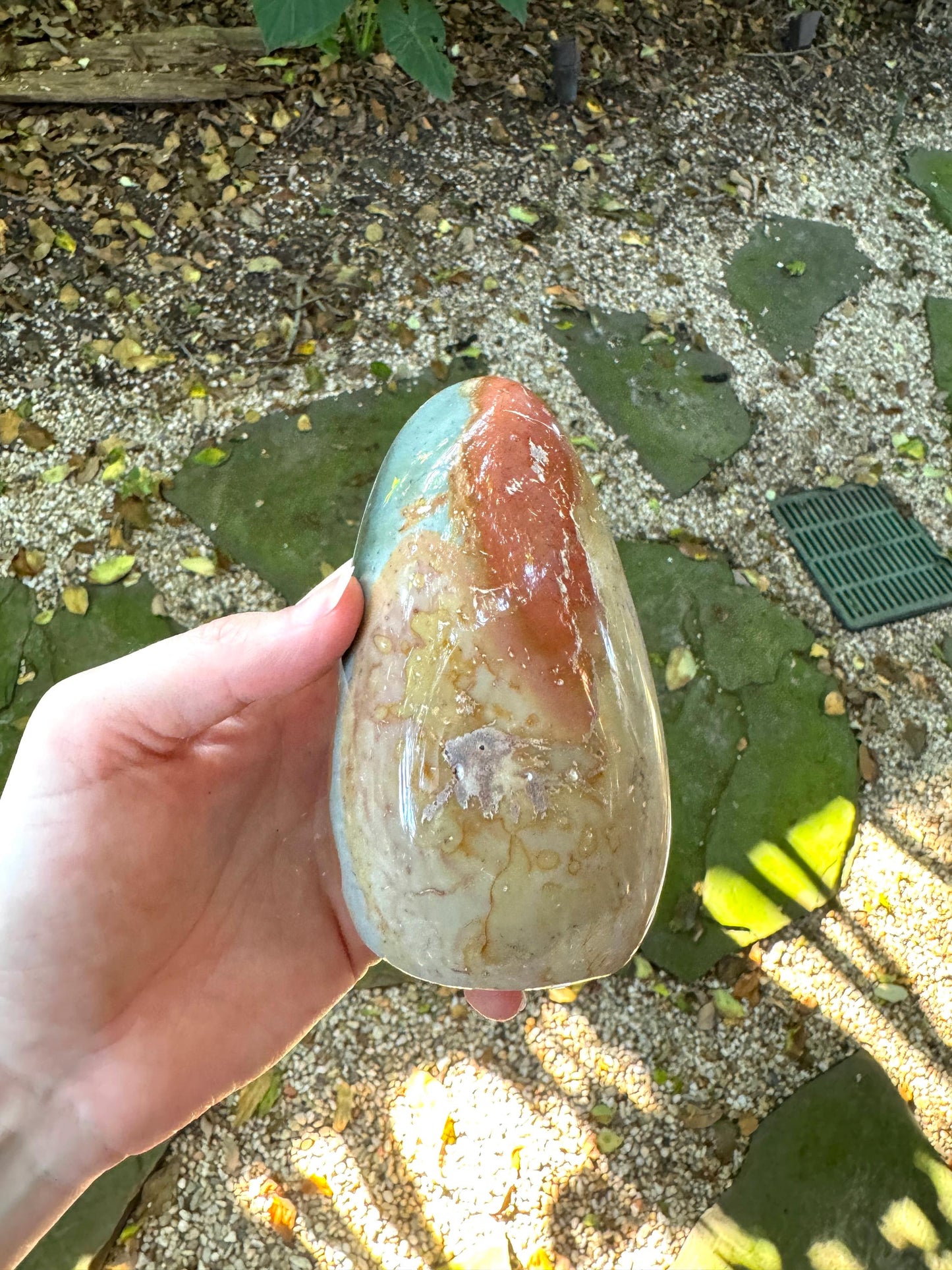 Polychrome Jasper Free Form 734g 1lb 9.9oz Specimen From Madagascar