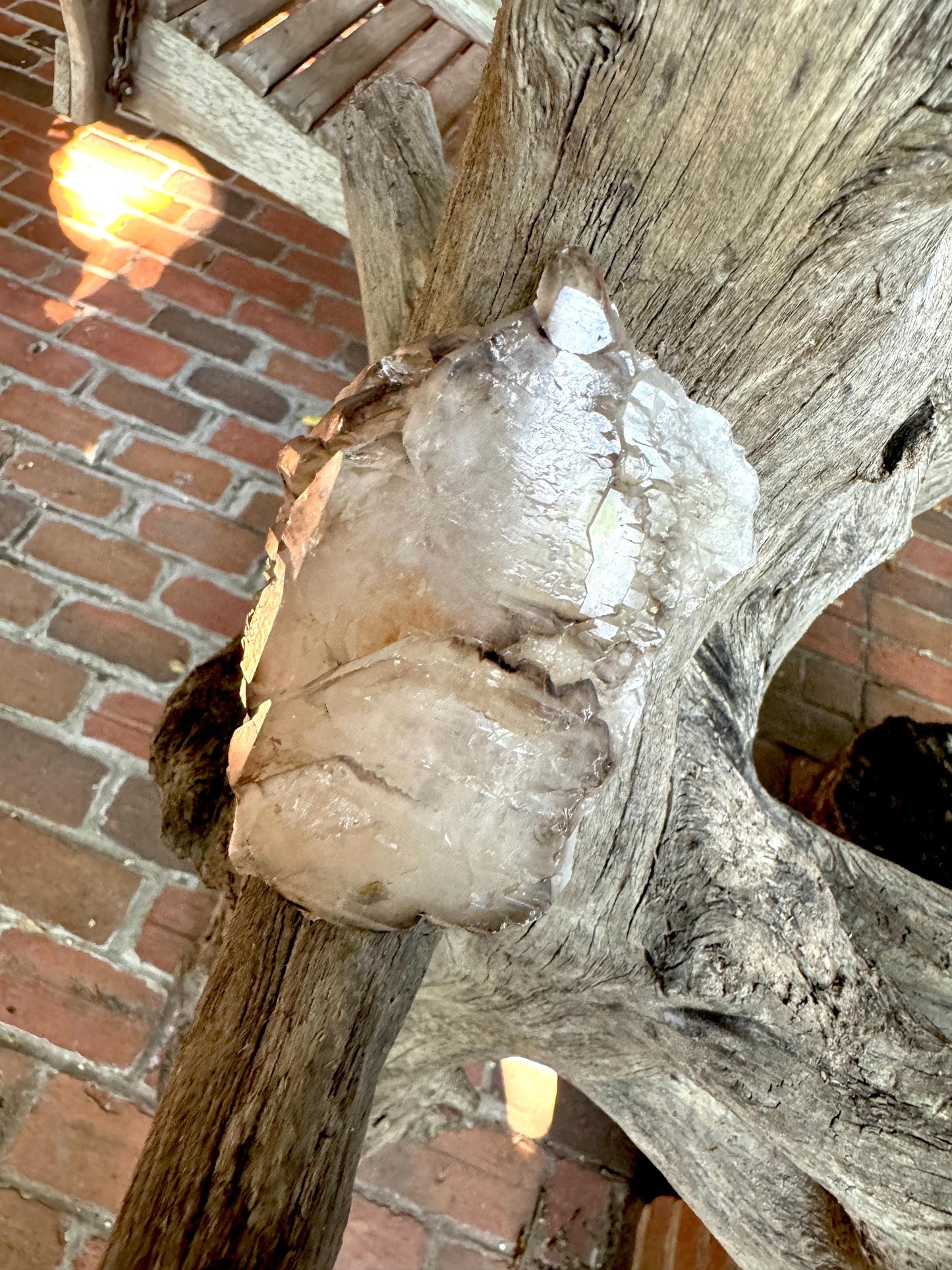 Smokey Elesital Quartz Specimen from Minas Gerais Brazil, 188.9g Mineral Crystal