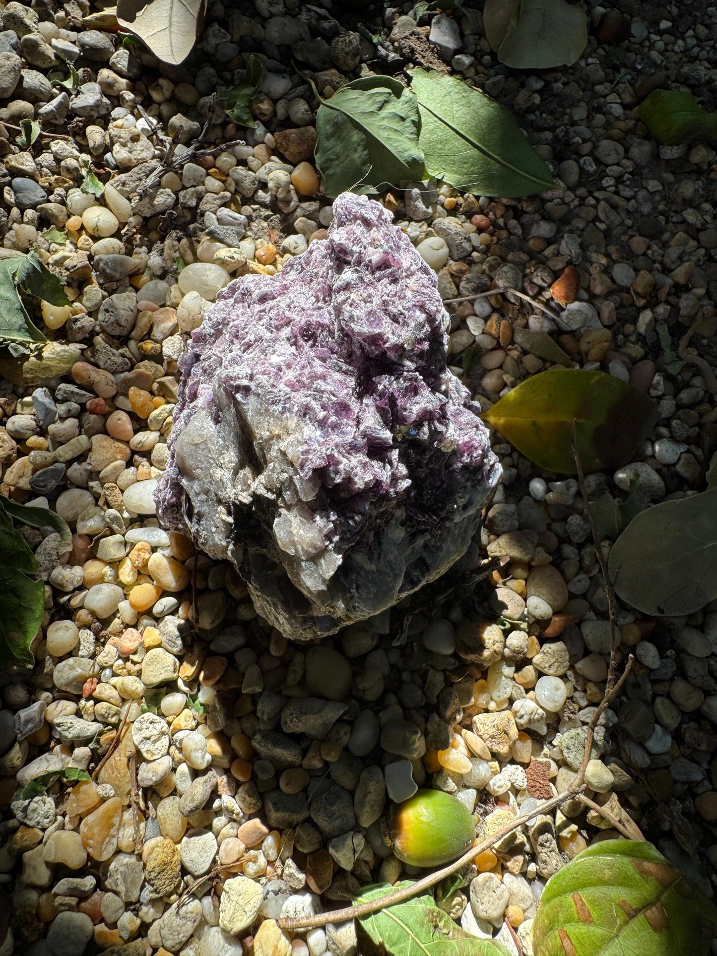 Raw Lepidolite Specimen From Minas Gerais Brazil 428g Lithium Mineral