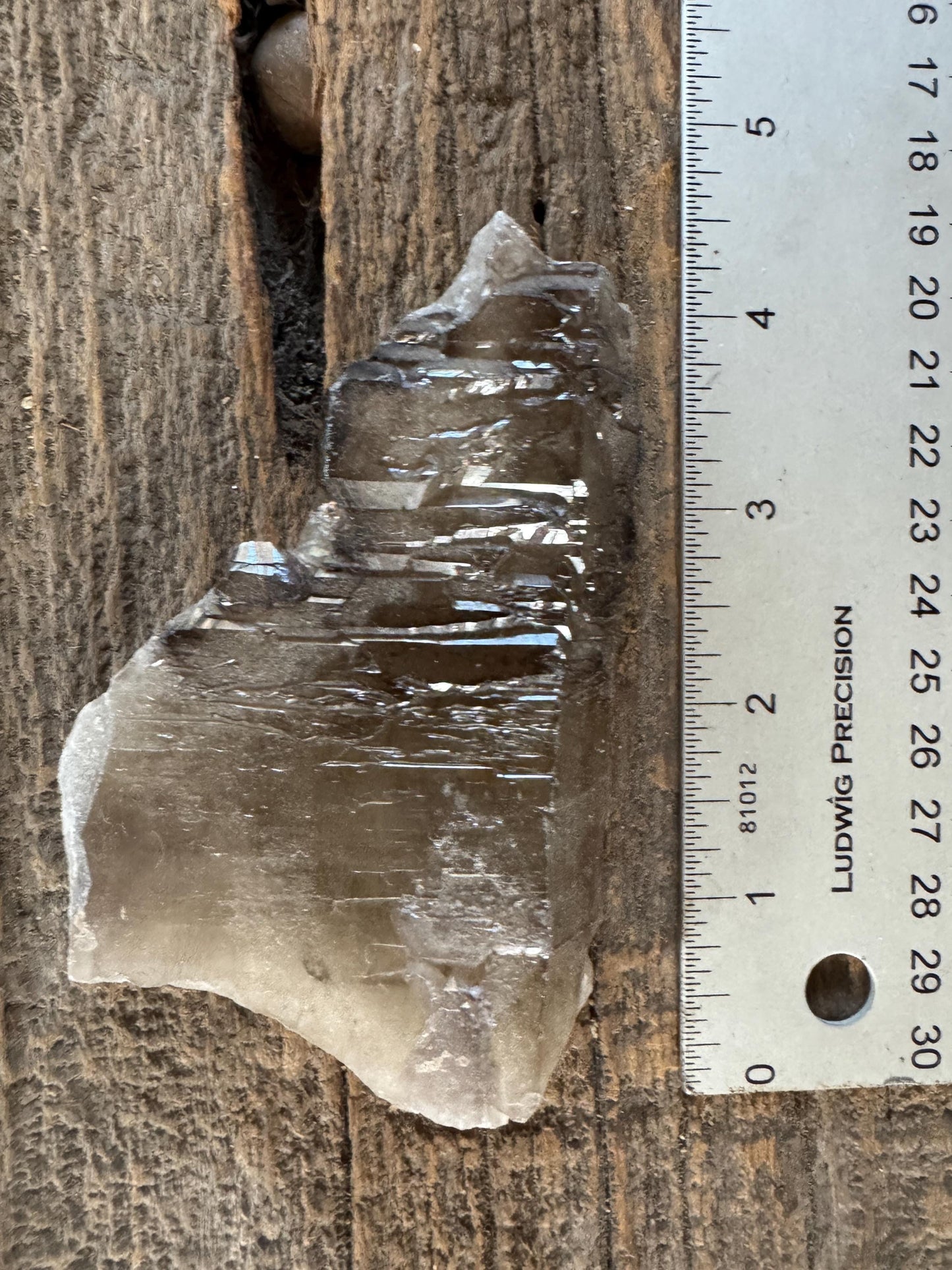 Elesital Smokey Quartz Specimen from Minas Gerais Brazil, 133.3g Specimen
