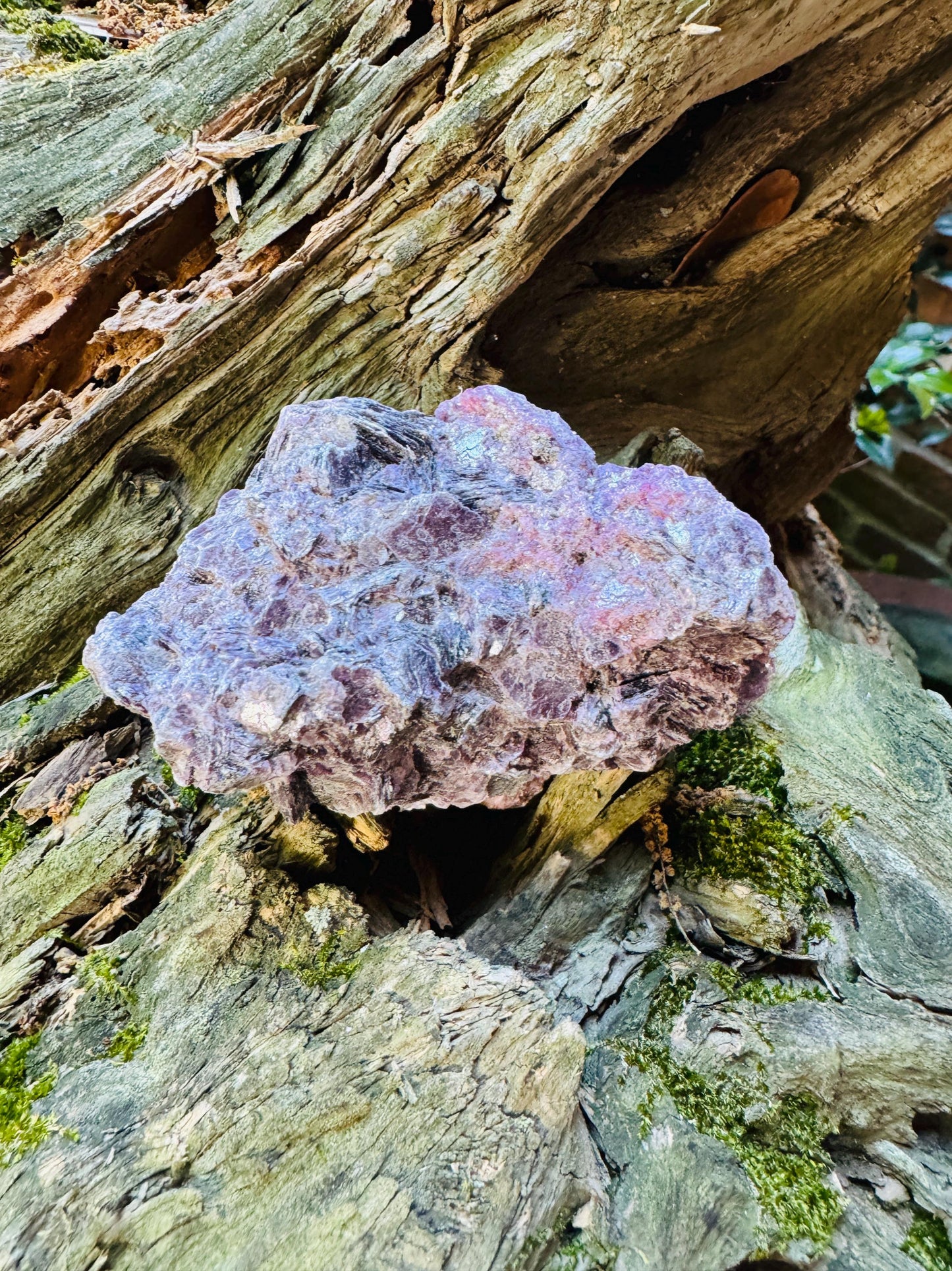 Beautiful Raw Lepidolite Specimen From Brazil 230g Mineral