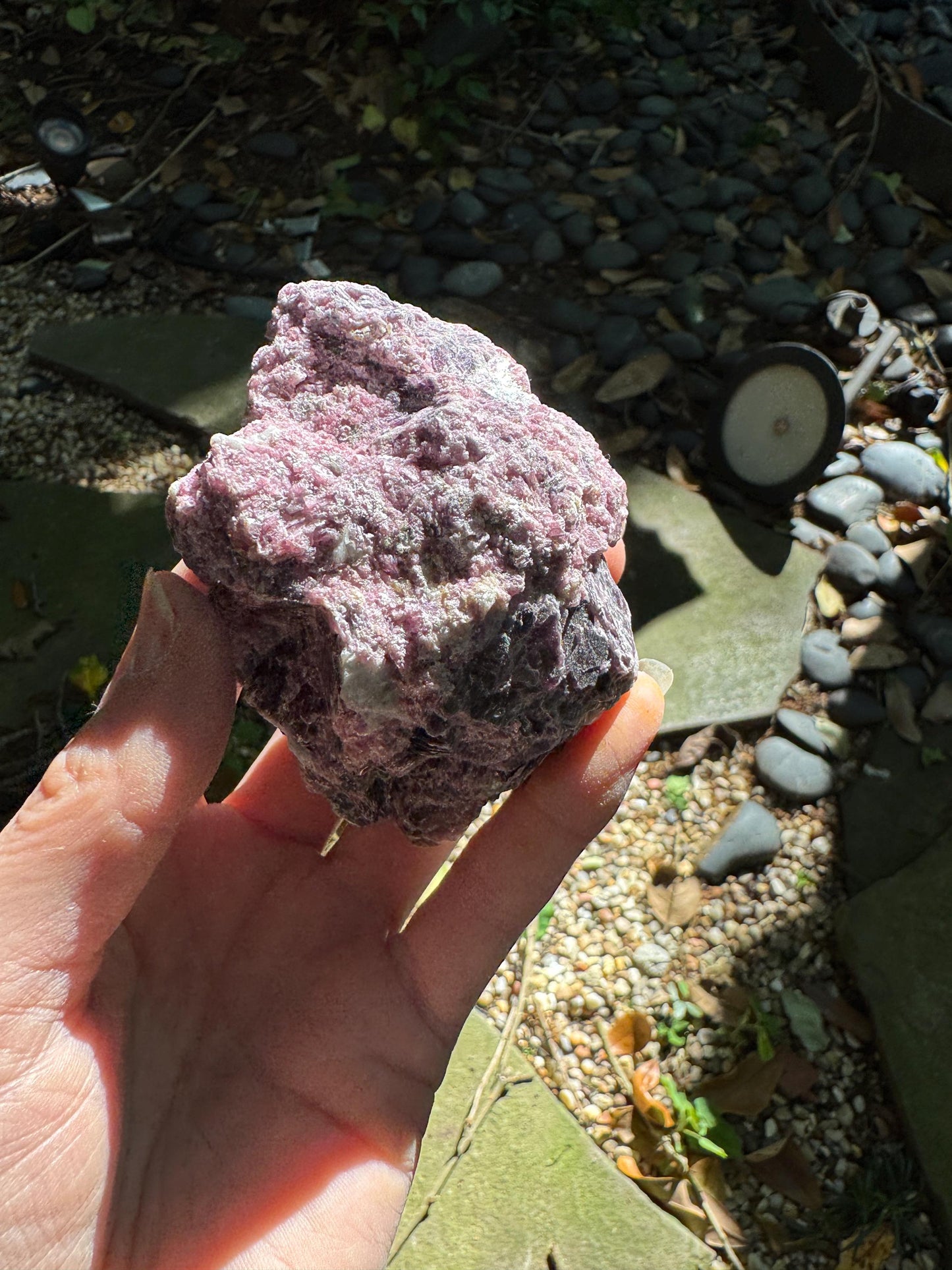 Beautiful Raw Lepidolite Specimen From Brazil 230g Mineral