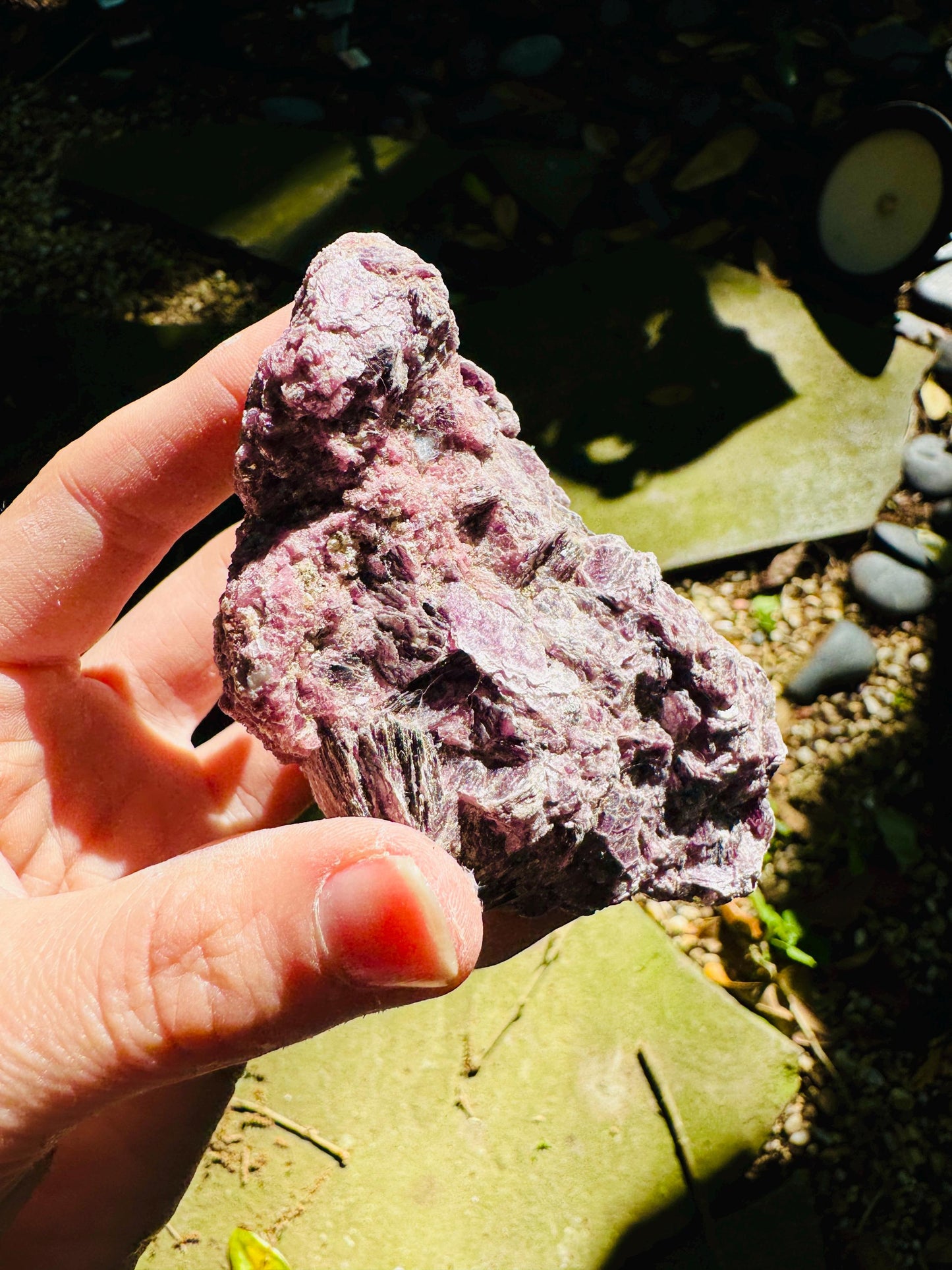 Beautiful Raw Lepidolite Specimen From Brazil 230g Mineral