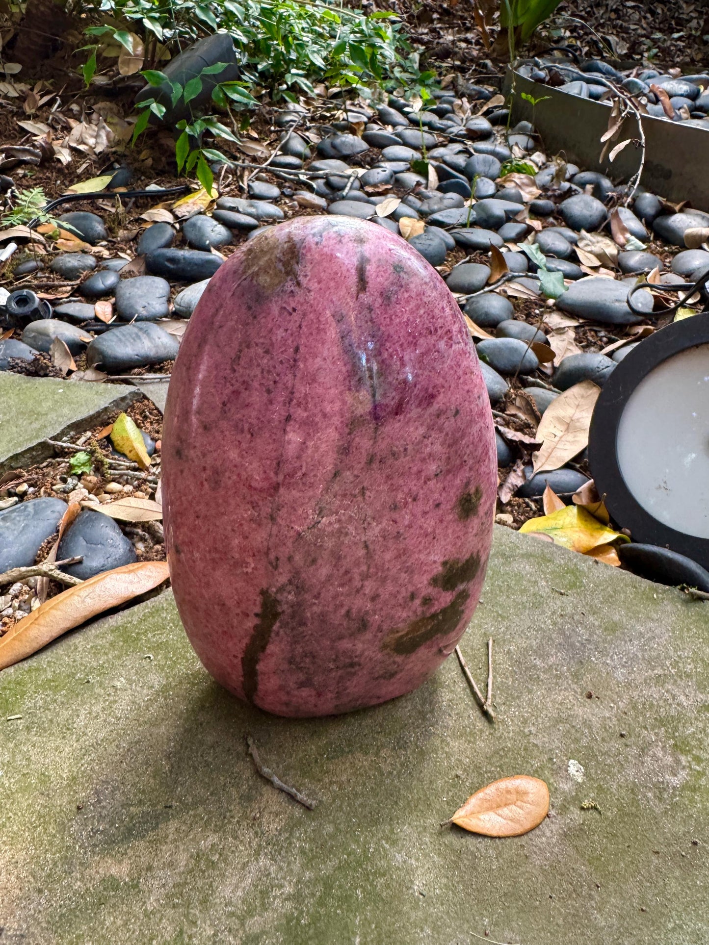 Polished Rhodonite Freeform Specimen 4072g 8lbs 15.7oz From Madagascar Mineral Crystal