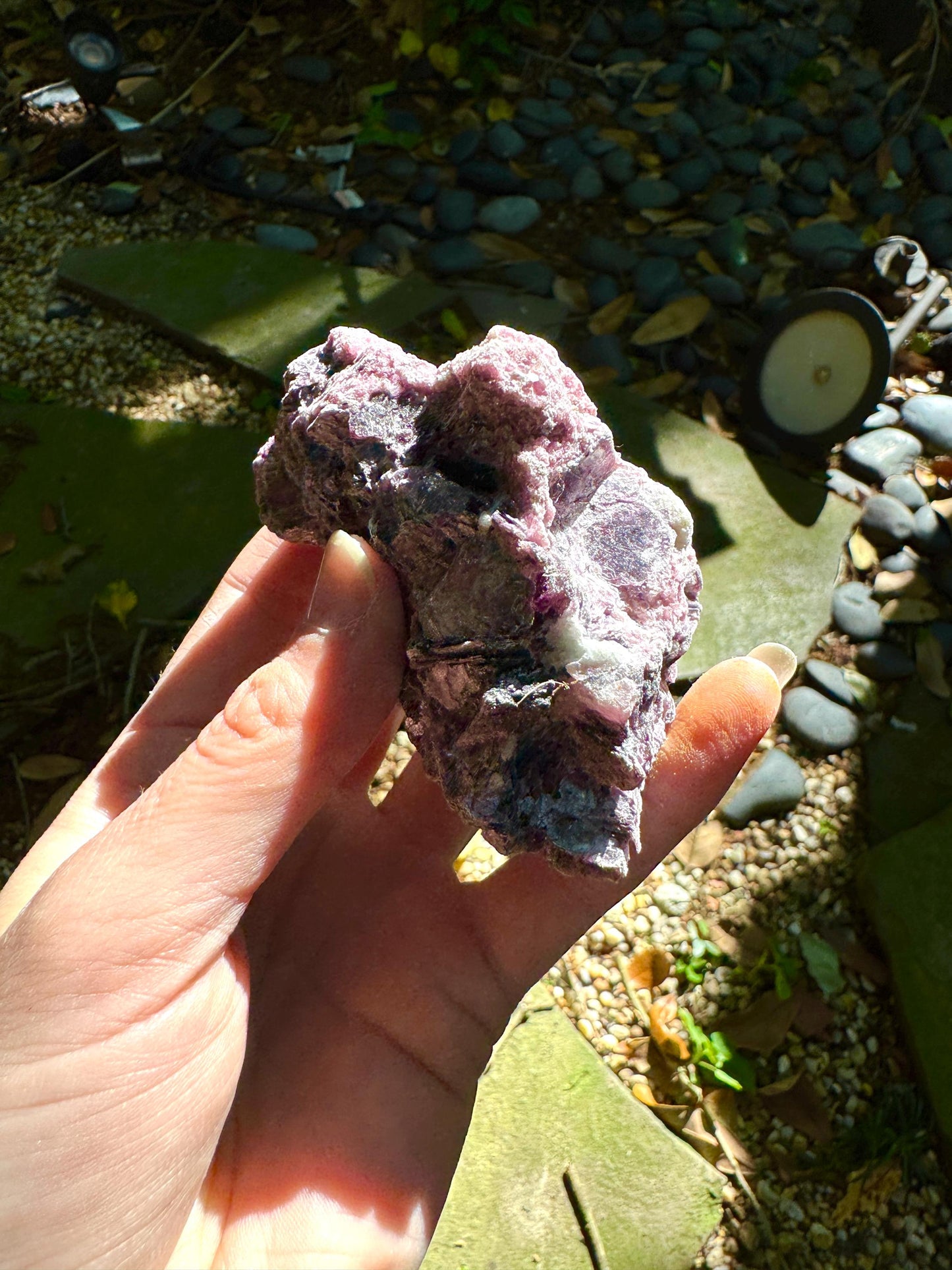Beautiful Raw Lepidolite Specimen From Brazil 230g Mineral