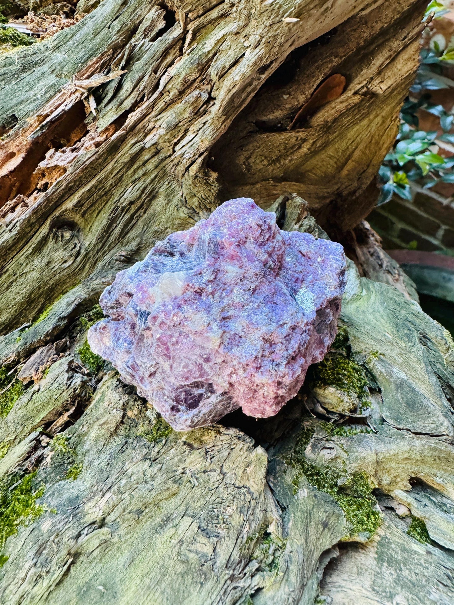 Beautiful Raw Lepidolite Specimen From Brazil 230g Mineral