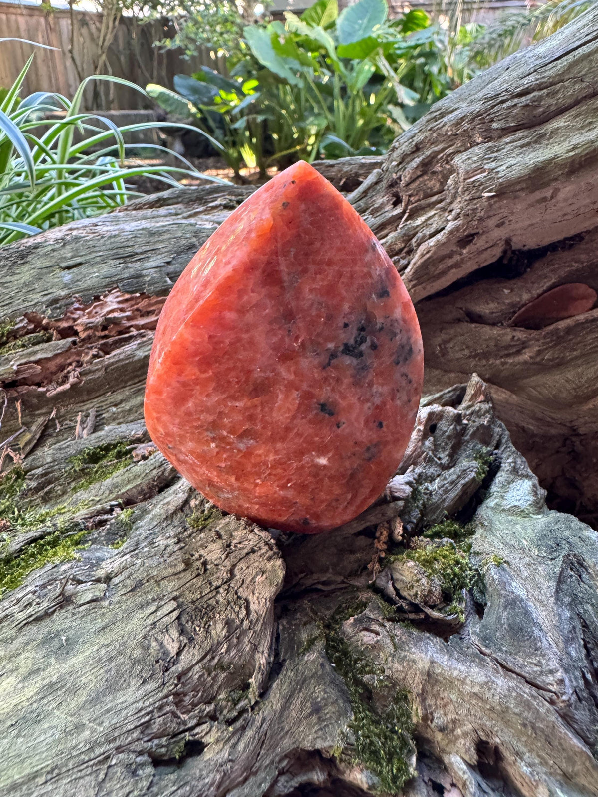 Orange Teardrop from Brazil 364g Specimen Mineral Crystal