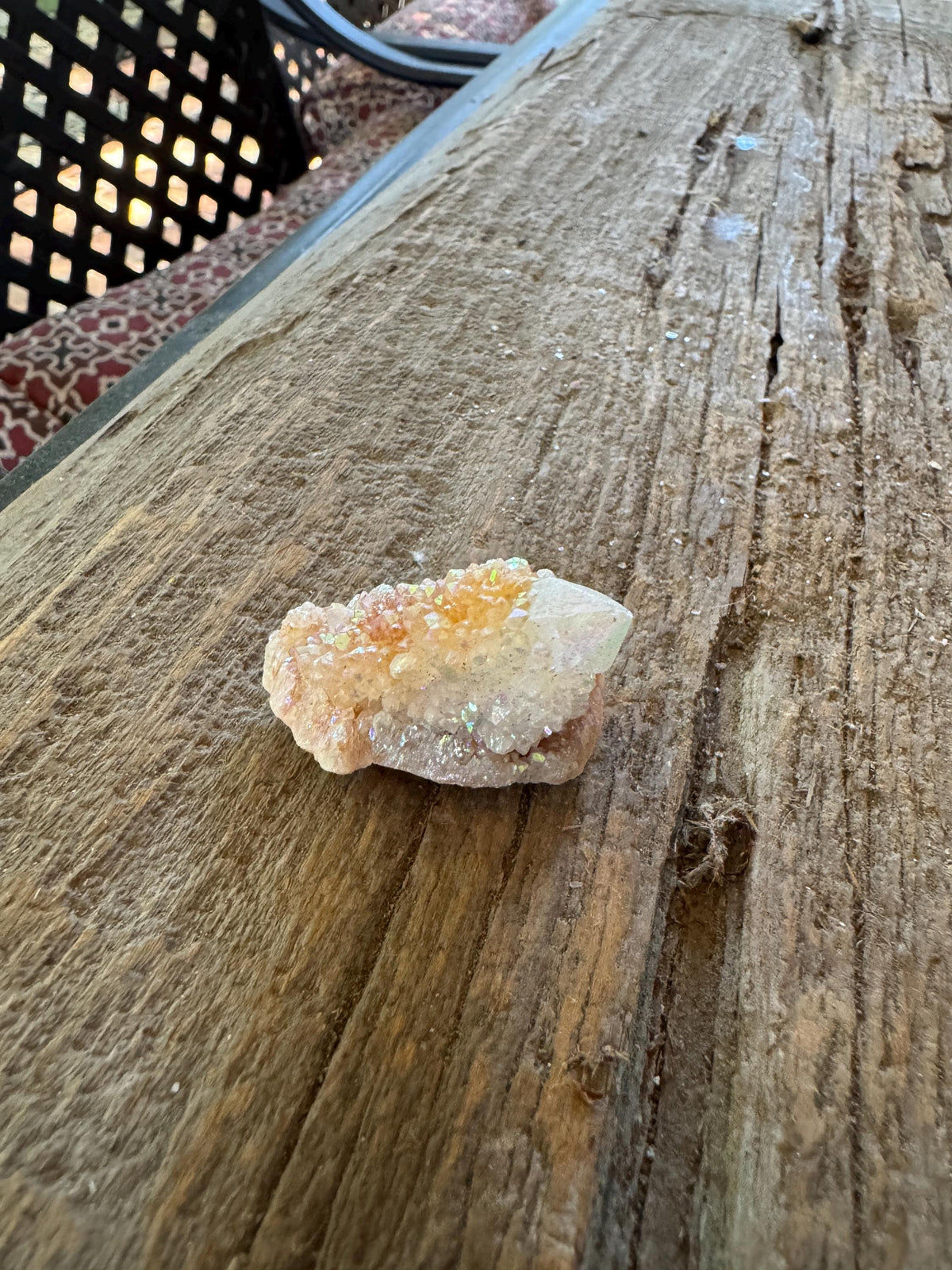 Rainbow Angel Aura Spirit Quartz Point Specimen 20.4g From Mpumalanga South Africa Mineral Crystal