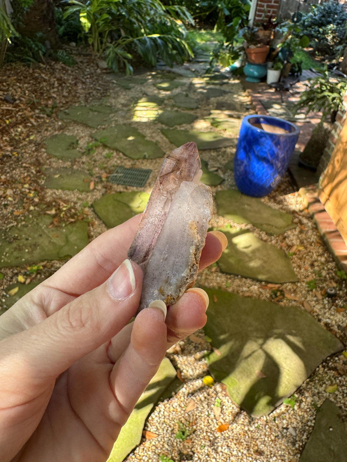 SHANGAAN Amethyst Quart with Specimen 65g with inclusions from Zimbabwe Mineral