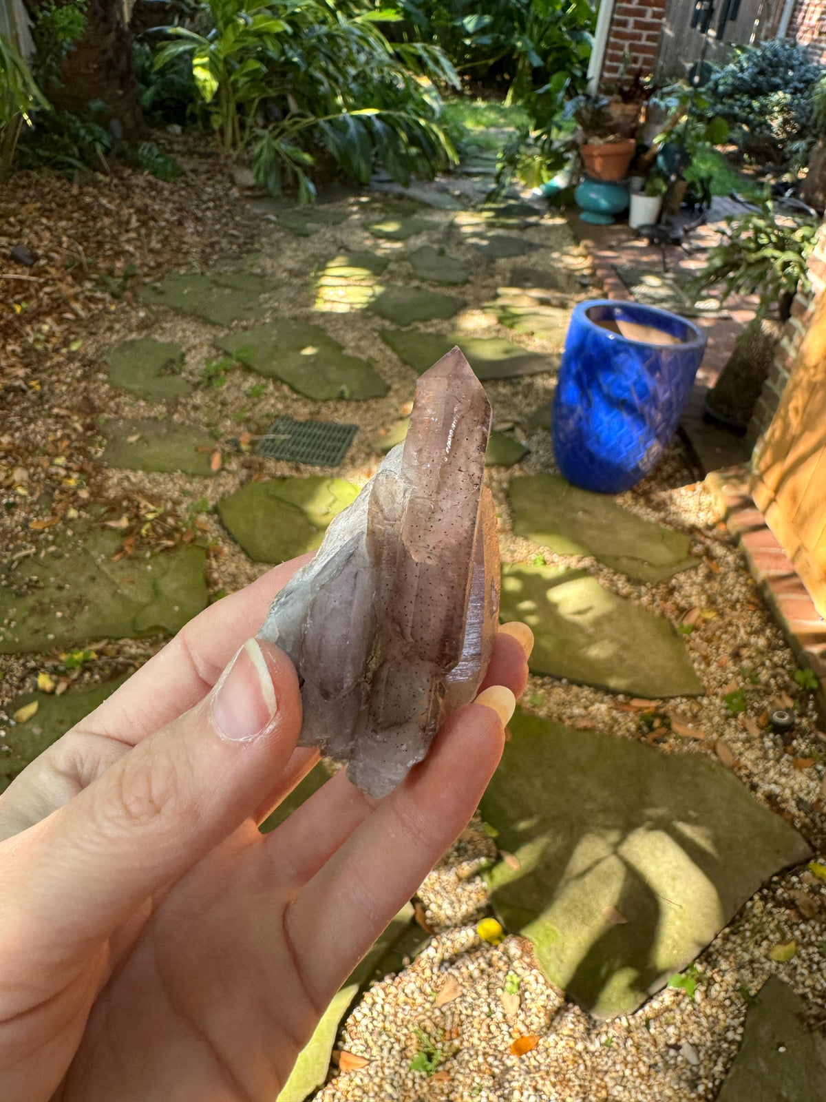 SHANGAAN Amethyst Quart with Specimen 65g with inclusions from Zimbabwe Mineral