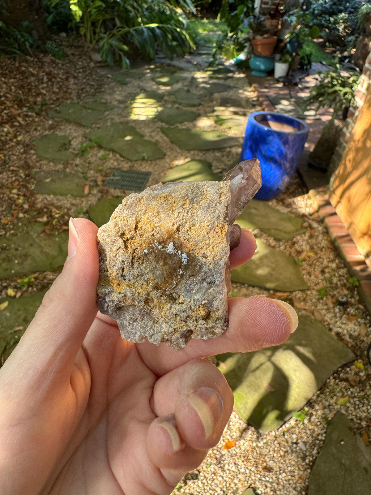 SHANGAAN Amethyst Quart with Specimen 65g with inclusions from Zimbabwe Mineral