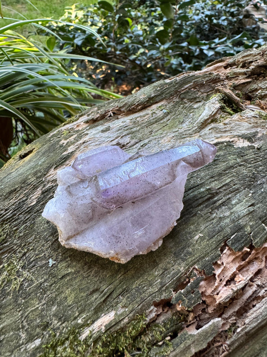 SHANGAAN Amethyst Quart with Specimen 65g with inclusions from Zimbabwe Mineral