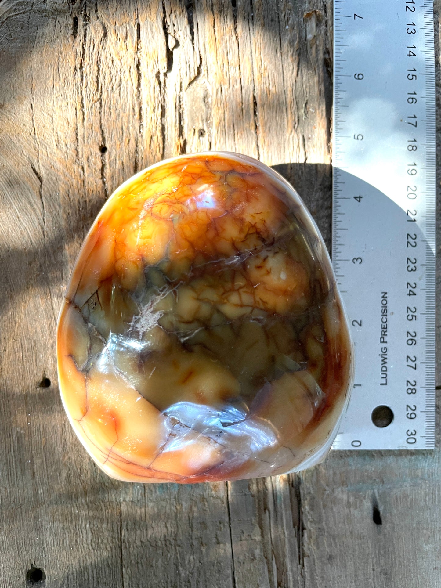 Carnelian Free Form Specimen 1066g 2lbs 5.6oz From Madagascar Specimen Crystal