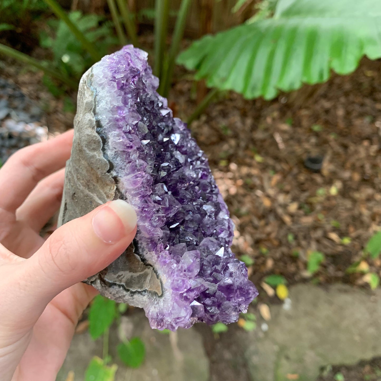 Self Standing Uruguay Amethyst 660g Specimen