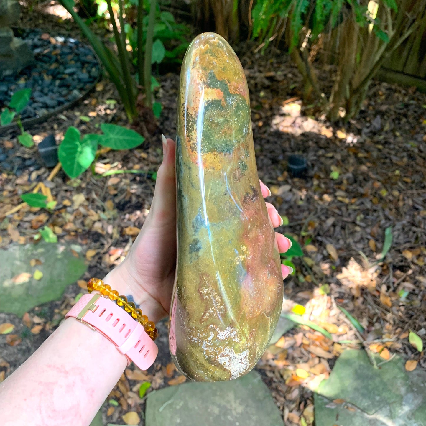 Beautiful Ocean Jasper Free Form 2.54kg 5lbs 9.6oz From Madagascar Specimen