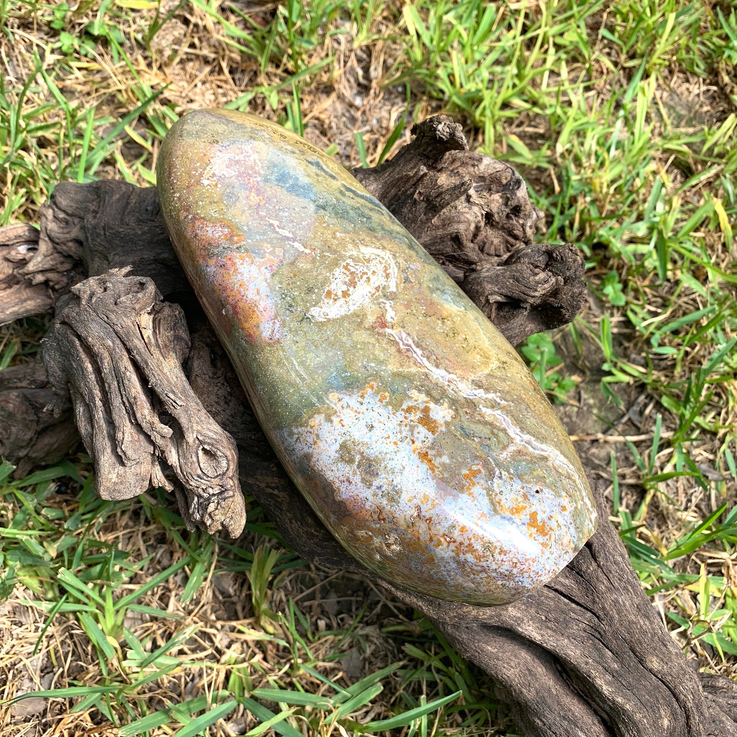 Beautiful Ocean Jasper Free Form 2.54kg 5lbs 9.6oz From Madagascar Specimen