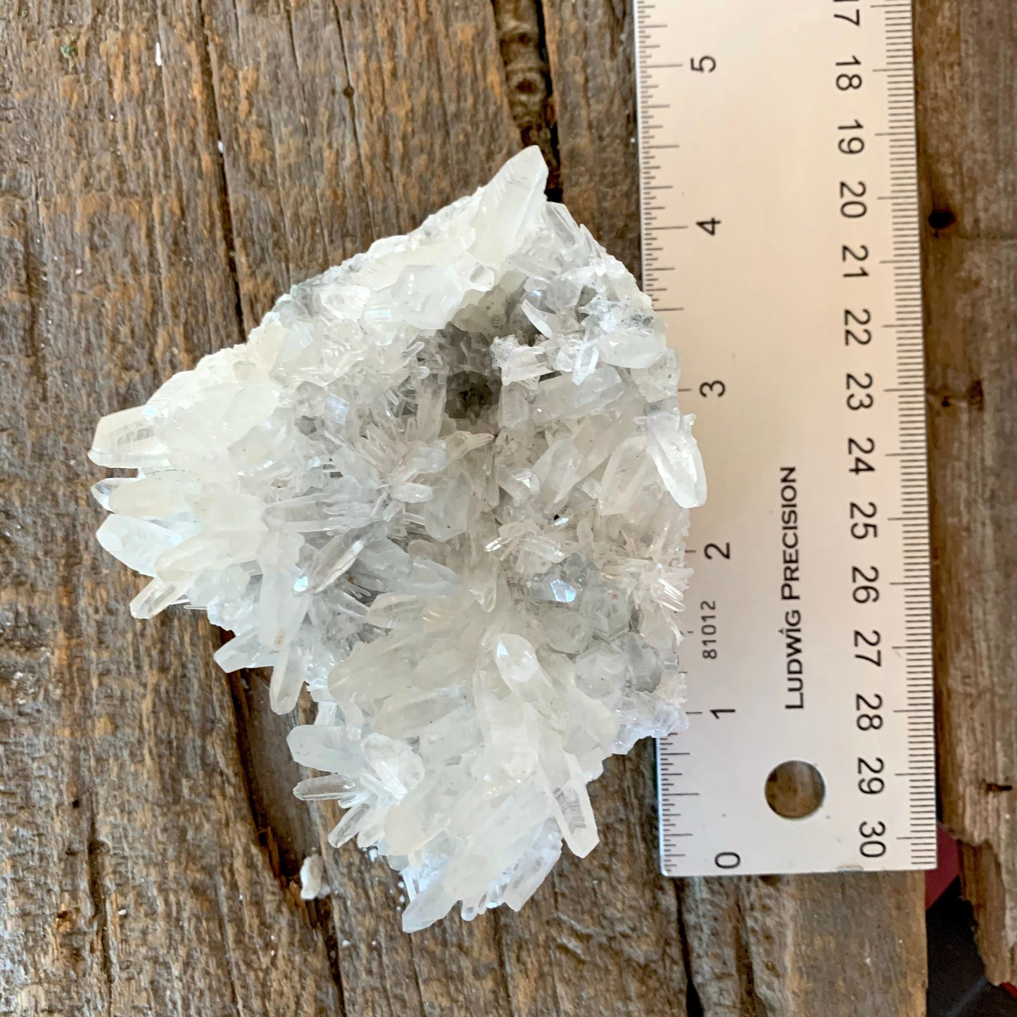 Beautiful Quartz Cluster Specimen From Mundo Nuevo, Peru 296.5g