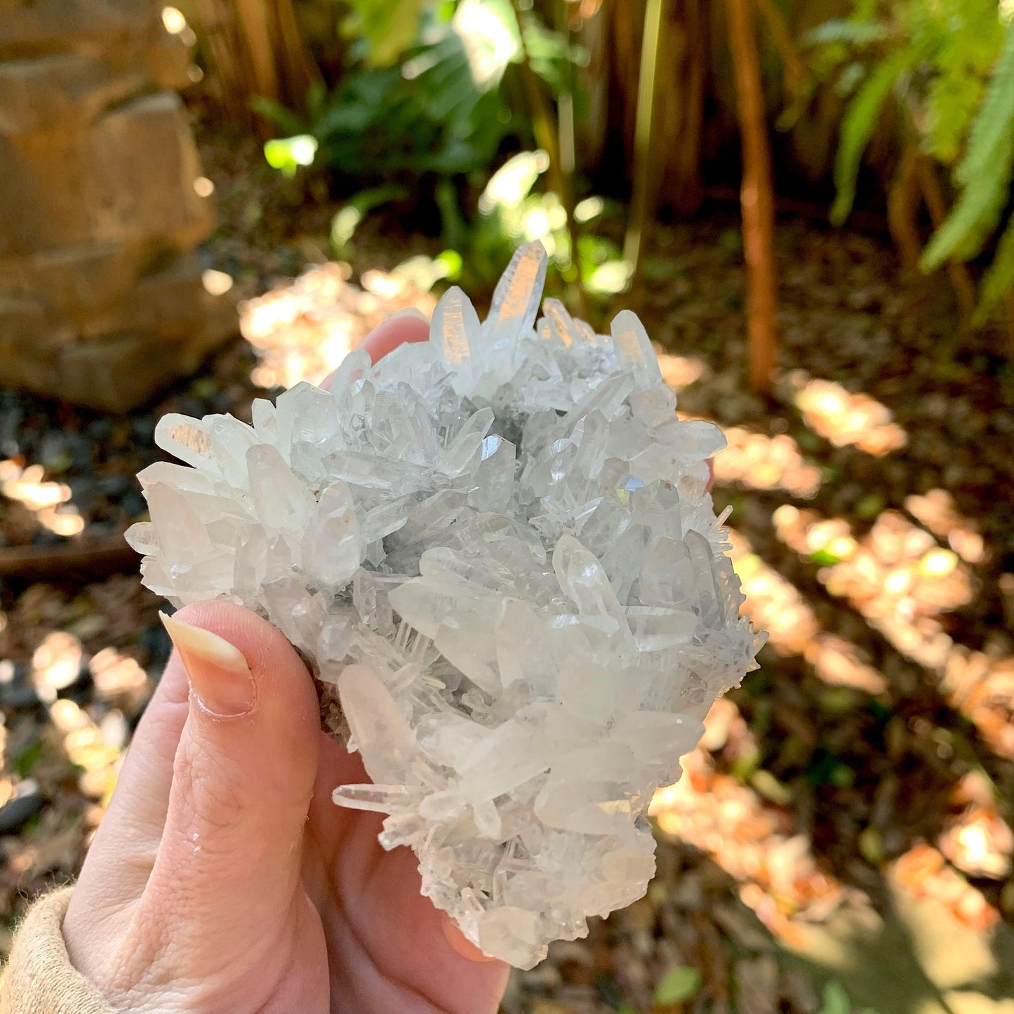 Beautiful Quartz Cluster Specimen From Mundo Nuevo, Peru 296.5g