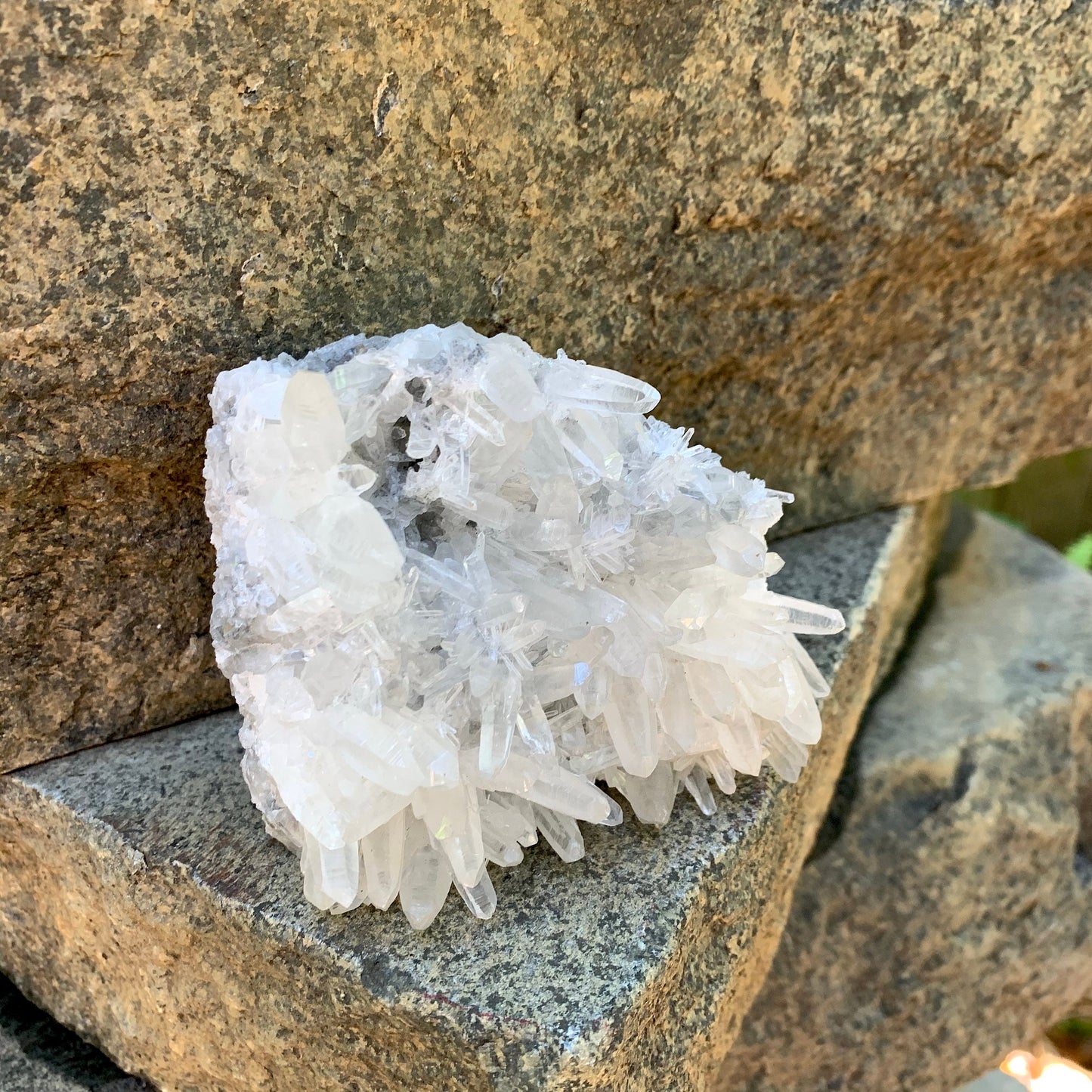 Beautiful Quartz Cluster Specimen From Mundo Nuevo, Peru 296.5g