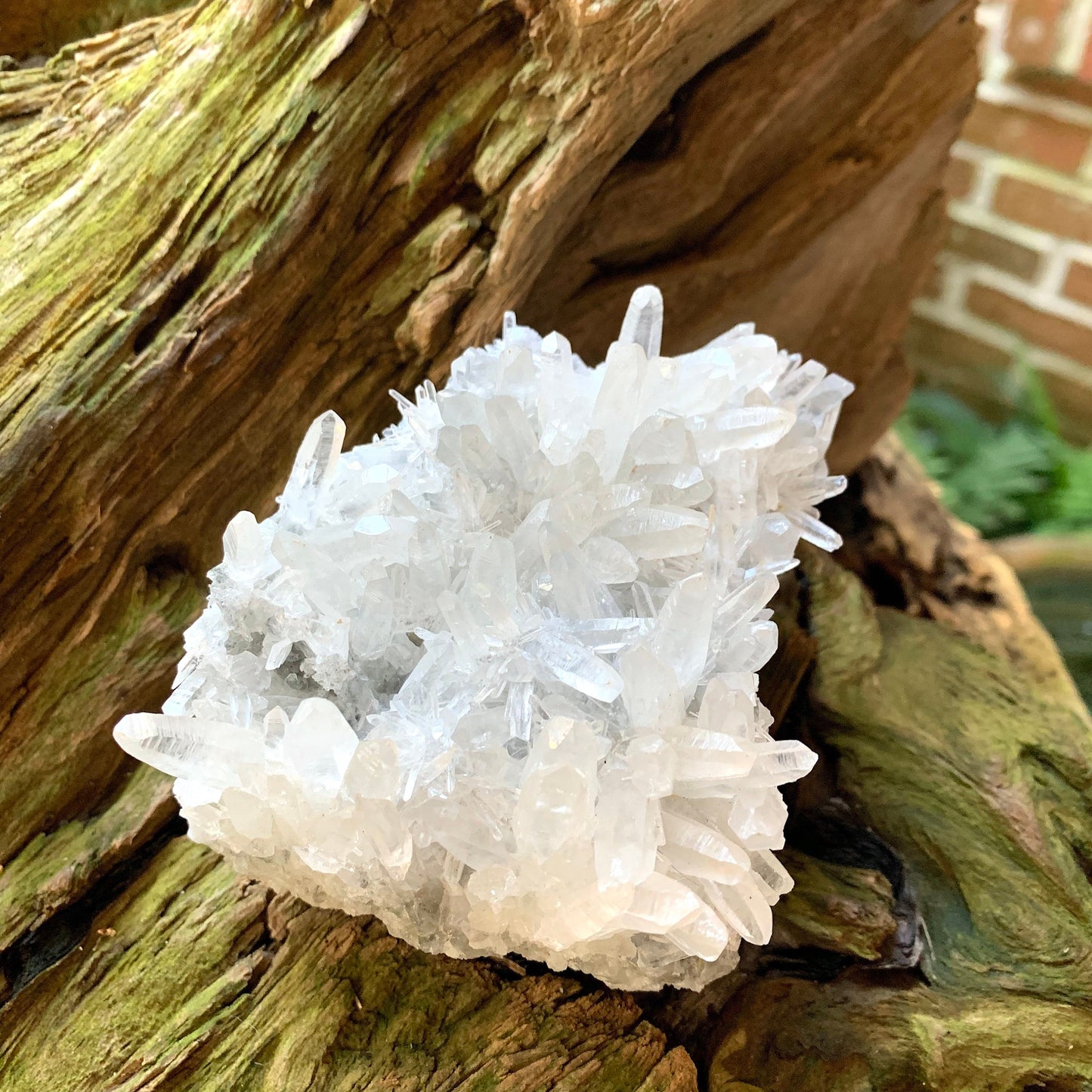 Beautiful Quartz Cluster Specimen From Mundo Nuevo, Peru 296.5g