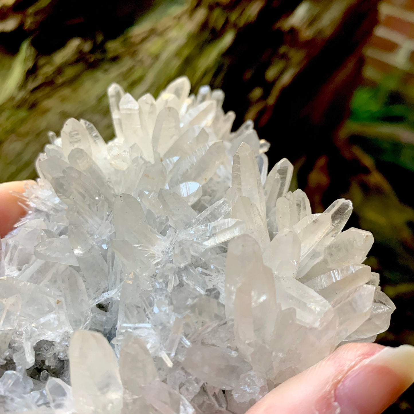 Beautiful Quartz Cluster Specimen From Mundo Nuevo, Peru 296.5g