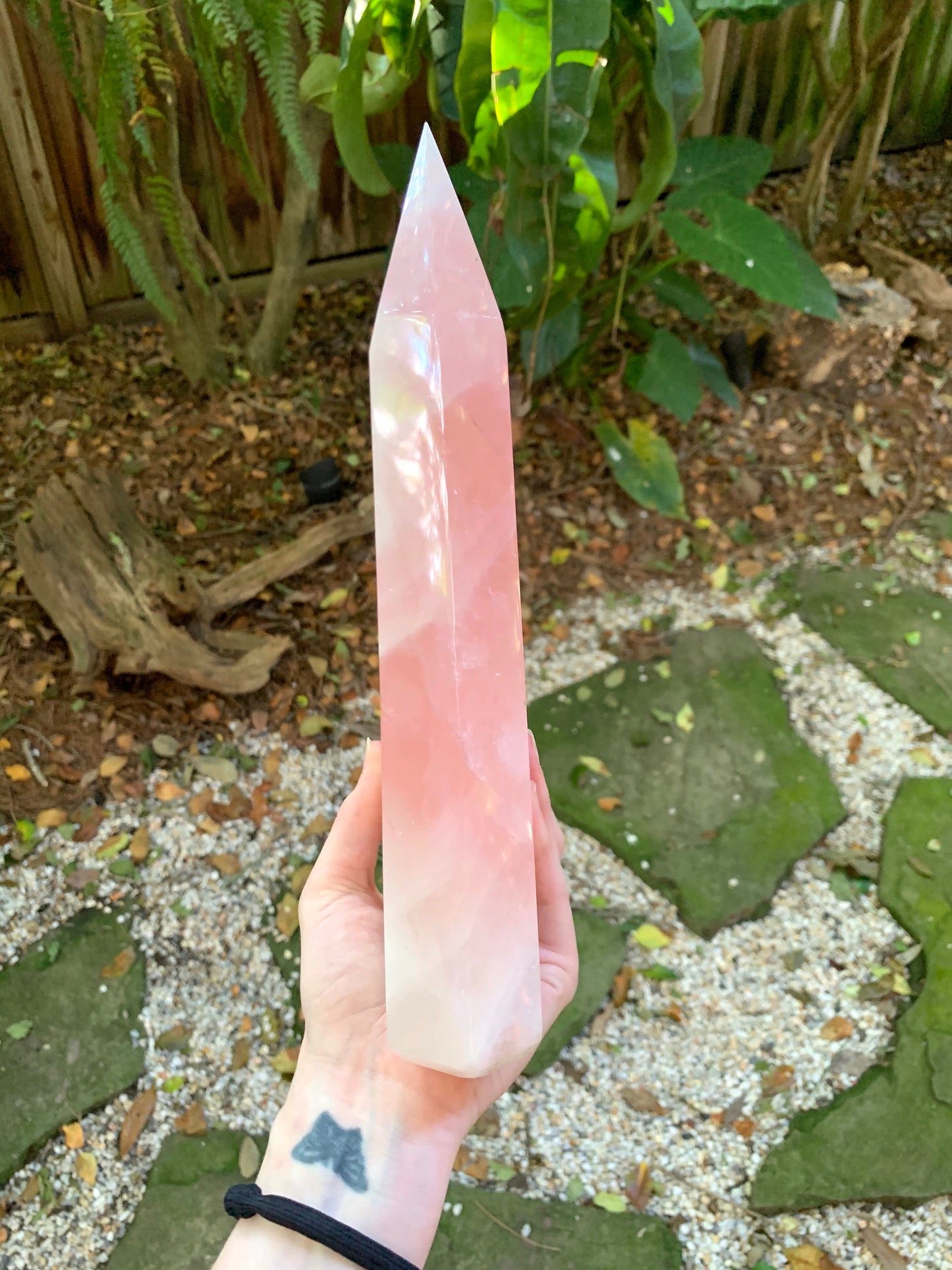 Polished Rose Quartz Tower, From Minas Gerais, Brazil, 2480g 5lbs 7.4oz Crystal, Specimen