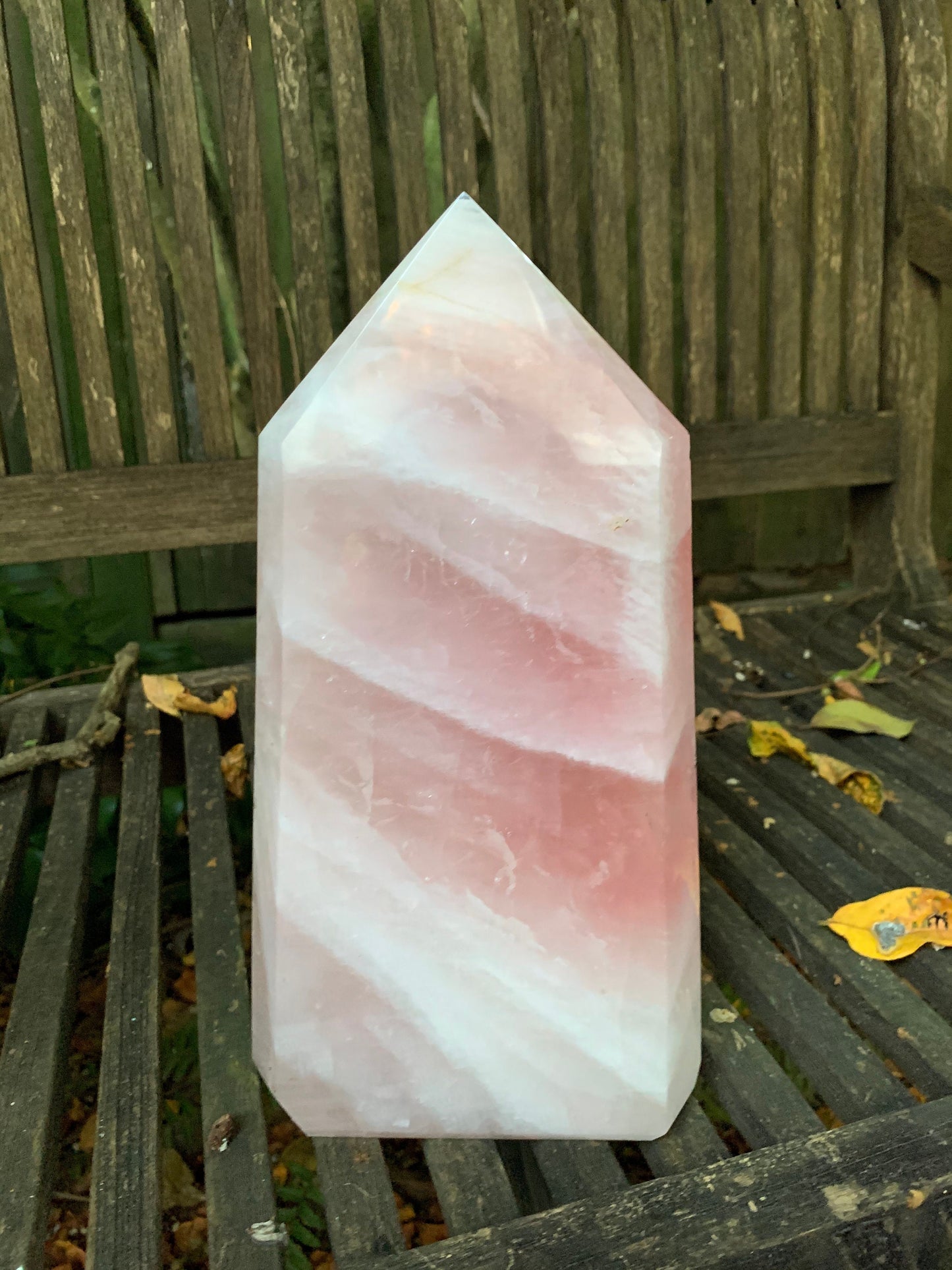 Polished Rose Quartz Tower, From Minas Gerais, Brazil, 2480g 5lbs 7.4oz Crystal, Specimen