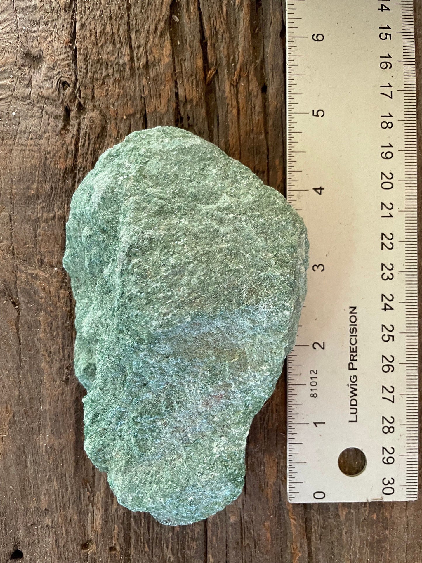 Sparkly Light Green Raw Fuchsite Mica 295g From Brazil