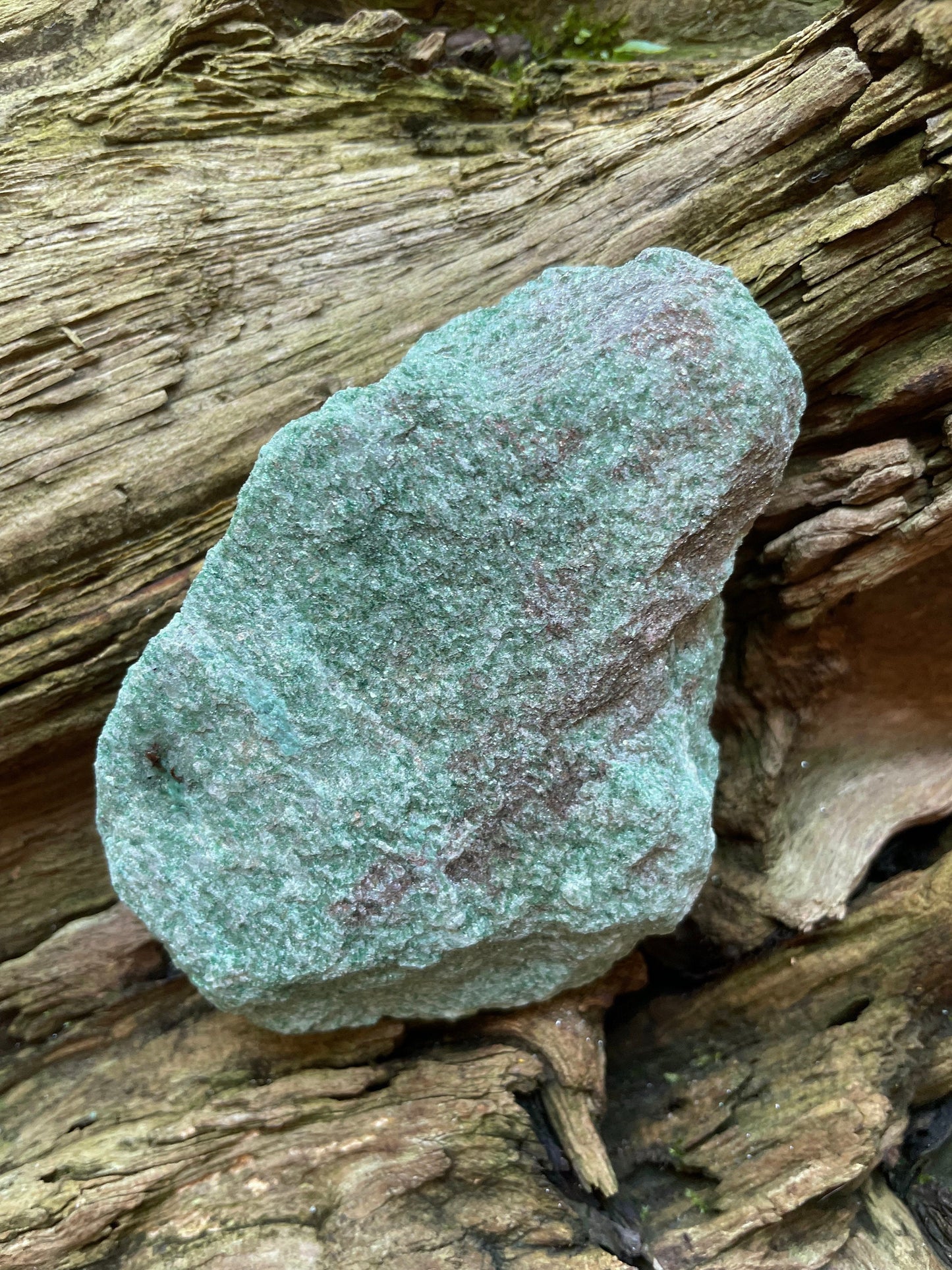 Sparkly Light Green Raw Fuchsite Mica 295g From Brazil