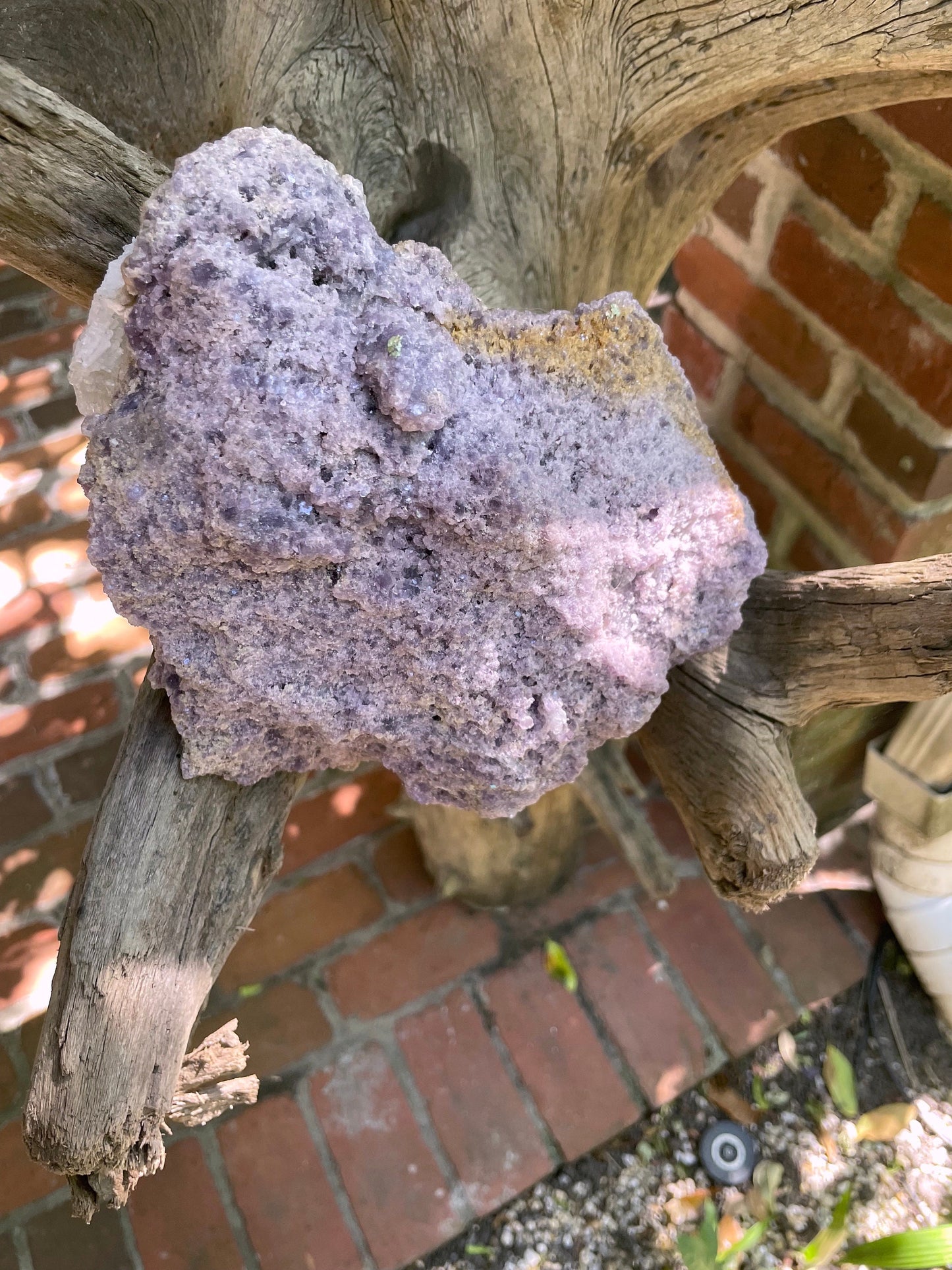 Large Beautiful Purple Raw Lepidolite Specimen From Minas Gerais Brazil 2596g 5lb 11.6oz