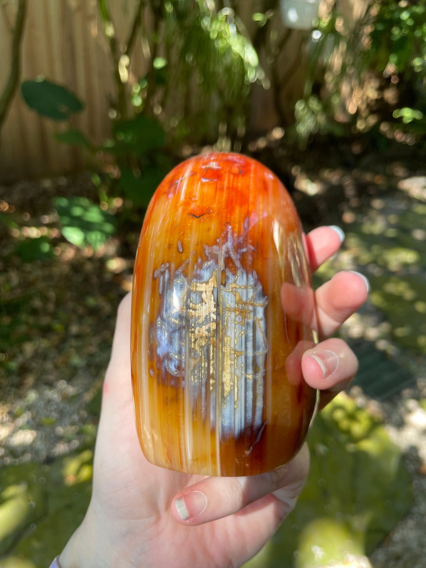 Carnelian Free Form Specimen 958g 2lbs 1.8oz From Madagascar Specimen Crystal