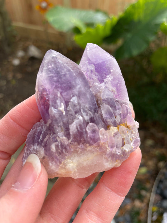 Beautiful Deep Purple Amethyst Cluster 380g from Guerrero Mine, Taxco de Alcarcon Guerrero, Mexico