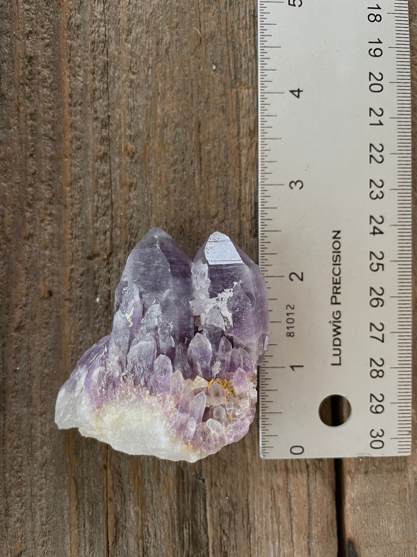 Beautiful Deep Purple Amethyst Cluster 380g from Guerrero Mine, Taxco de Alcarcon Guerrero, Mexico