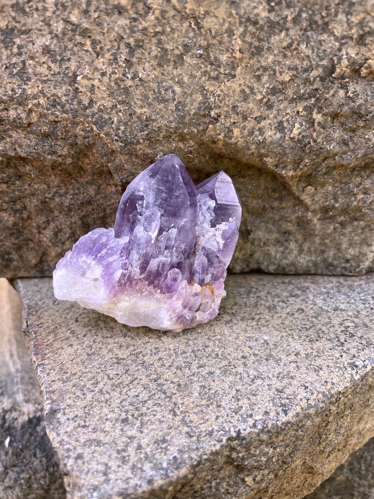 Beautiful Deep Purple Amethyst Cluster 380g from Guerrero Mine, Taxco de Alcarcon Guerrero, Mexico