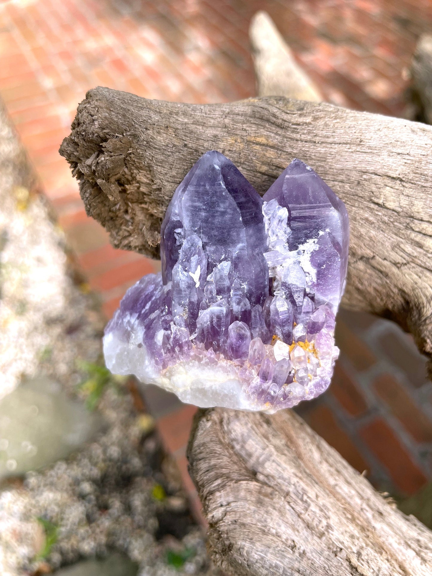 Beautiful Deep Purple Amethyst Cluster 380g from Guerrero Mine, Taxco de Alcarcon Guerrero, Mexico