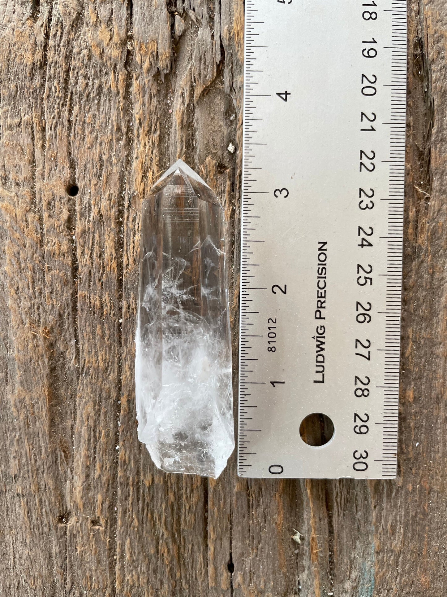 Stunning Columbian Lemurian Optical Quartz Point 59.5g Specimen Mineral Crystal