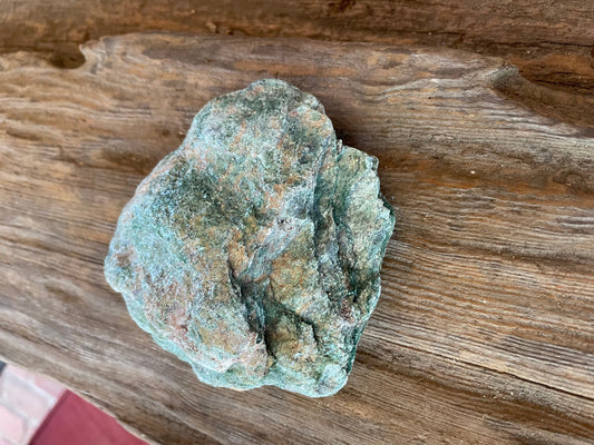 Sparkly Light Green Raw Fuchsite Mica 290g From Brazil