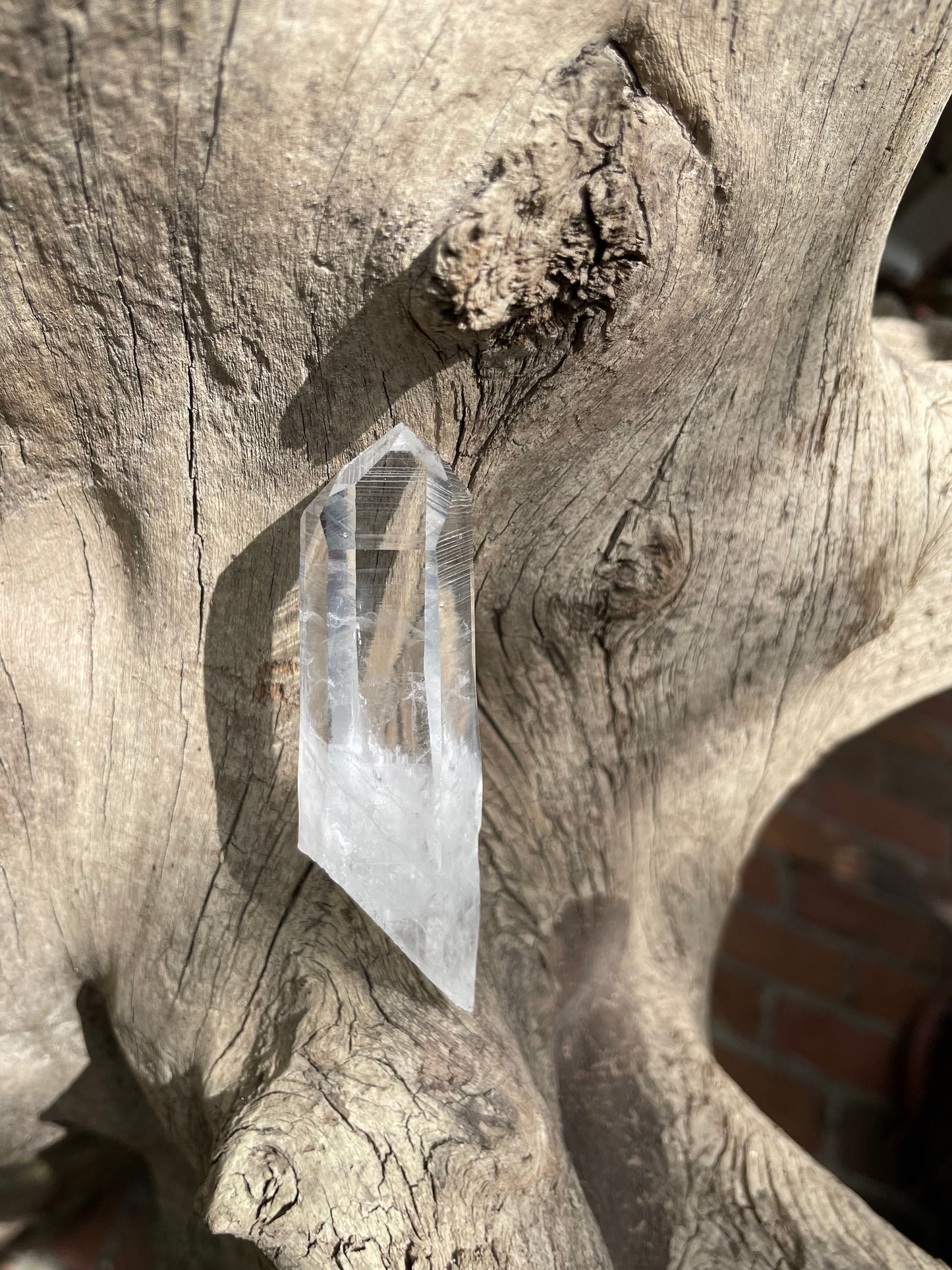 Stunning Columbian Lemurian Optical Quartz Point 59.5g Specimen Mineral Crystal