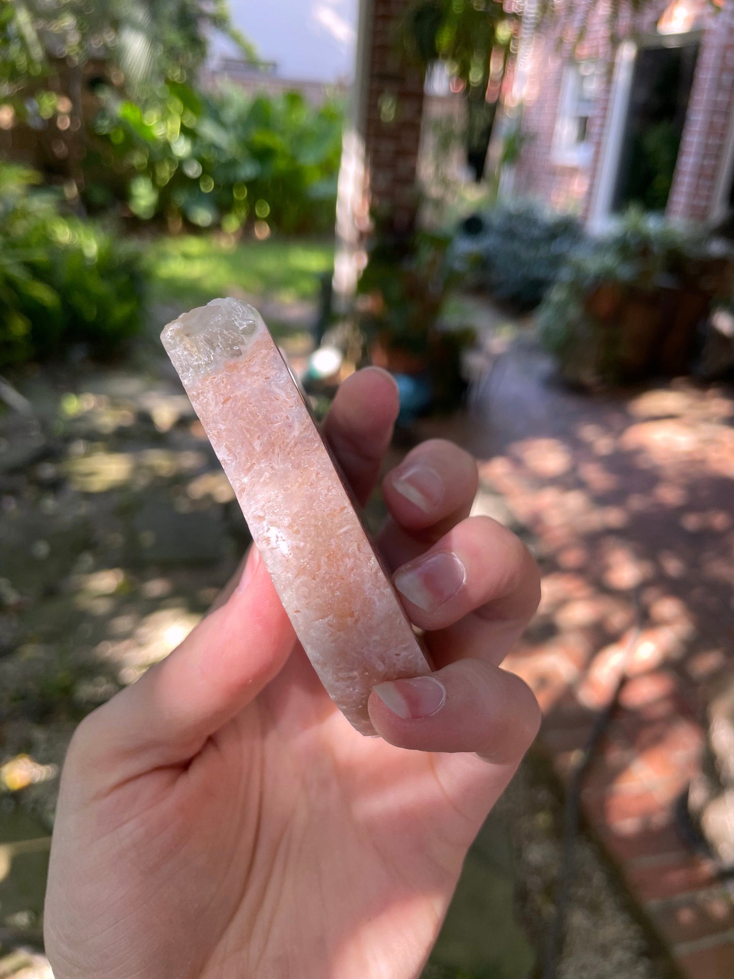 Pink Amethyst Polished Cat Specimen from Brazil 157.4g Mineral