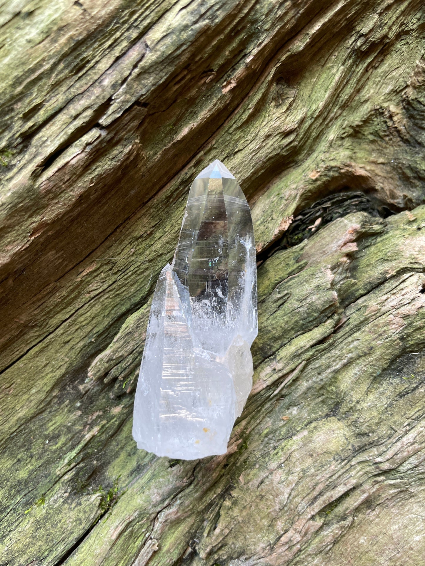 Stunning Columbian Lemurian Optical Quartz Point 45g Specimen