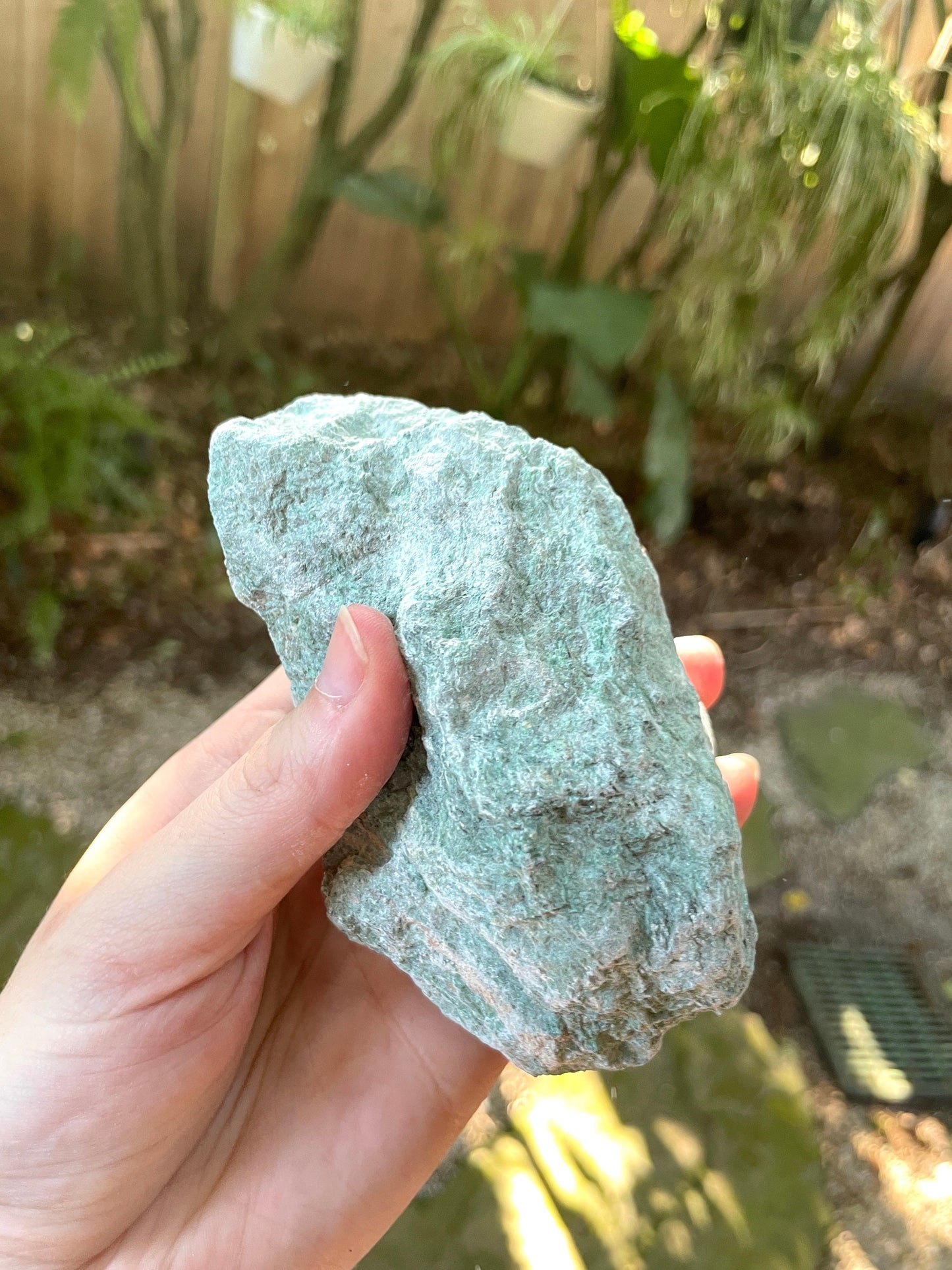 Sparkly Light Green Raw Fuchsite Mica Specimen 494g From Brazil Mineral Crystal