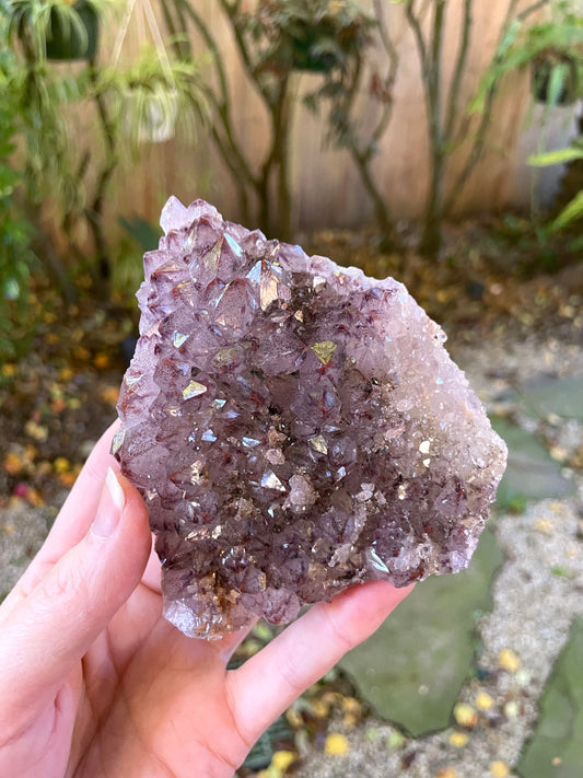 Thunder Bay Amethyst Ontario Canada 288g Specimen Amethyst with Hematite Mineral Crystal