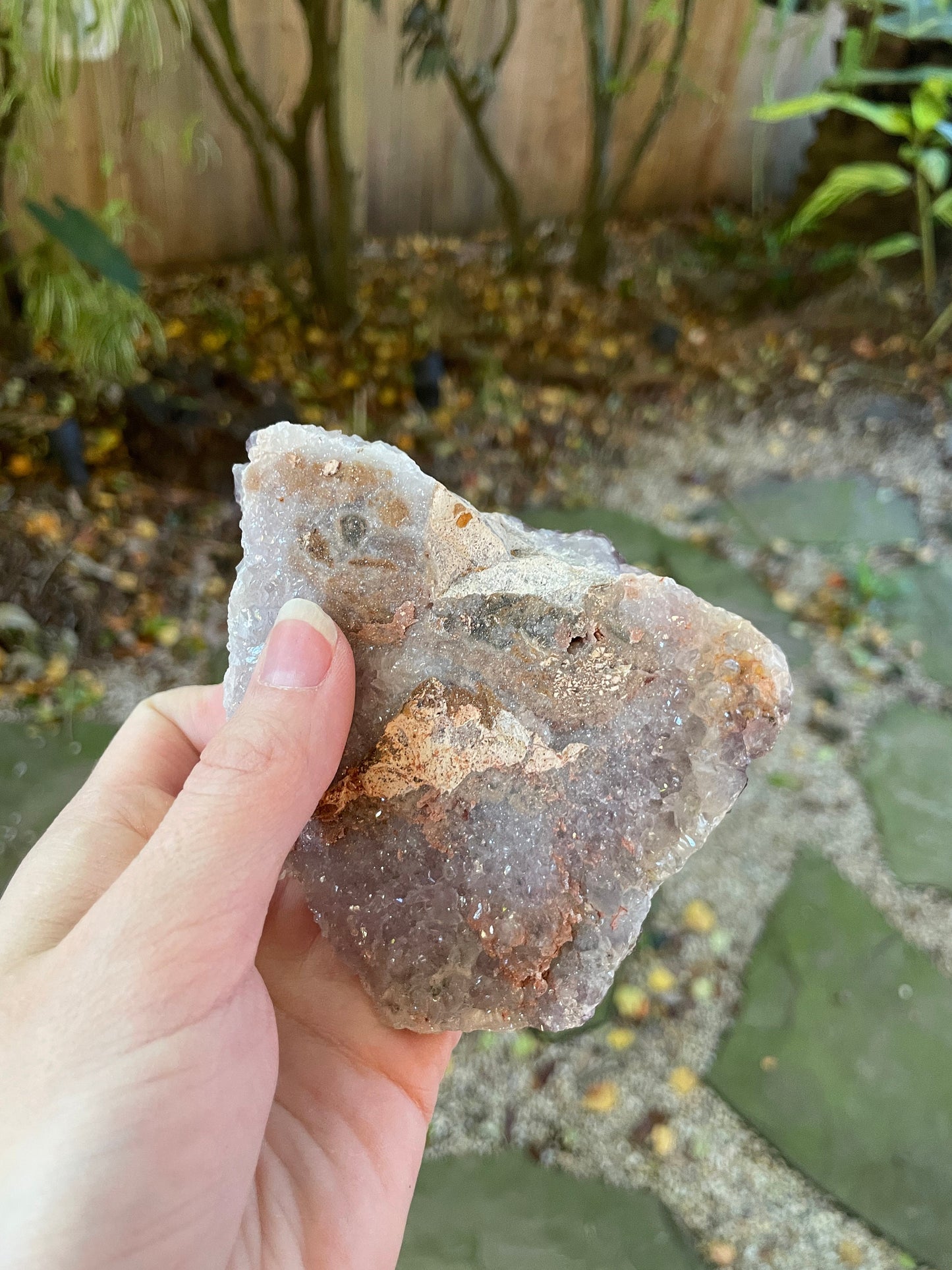 Thunder Bay Amethyst Ontario Canada 288g Specimen Amethyst with Hematite Mineral Crystal