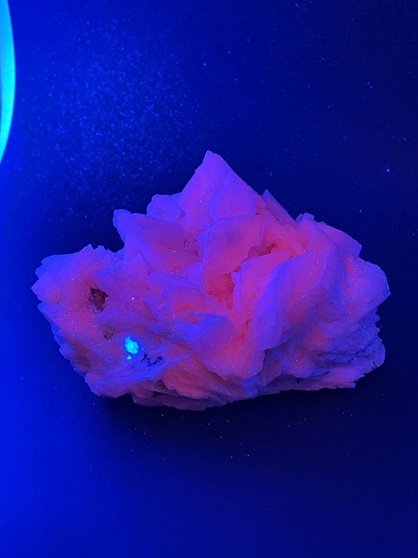 Mangano Calcite Specimen from Racracancha Mine, Cerro De Pasco, Peru 604g Mineral Crystal