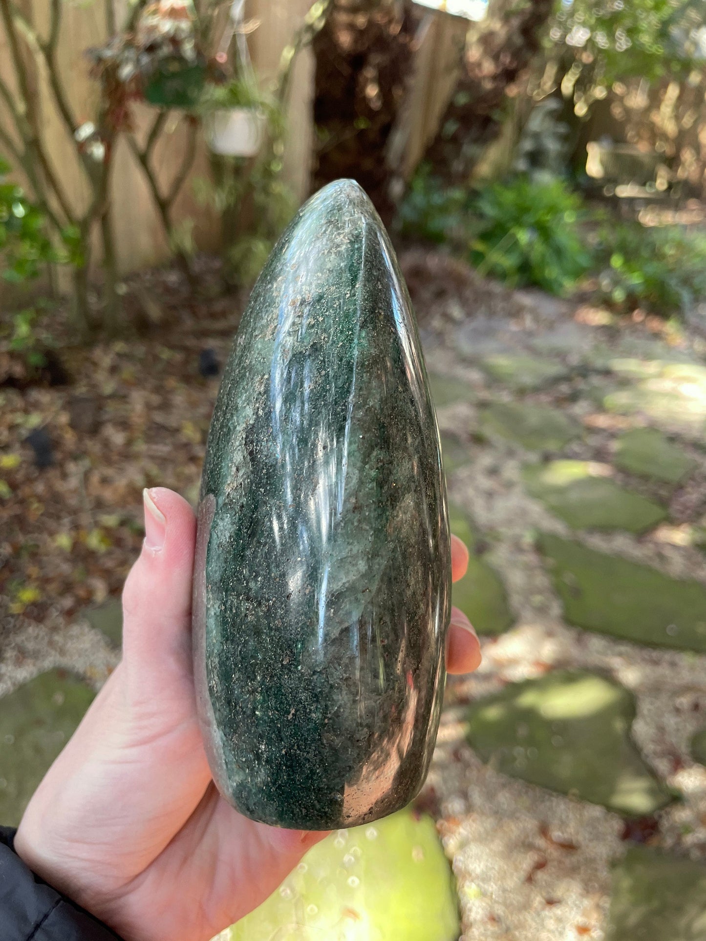 Sparkly Green Fuchsite Free Form 1058g 2lbs 5.3oz Specimen From Madagascar Mineral Crystal